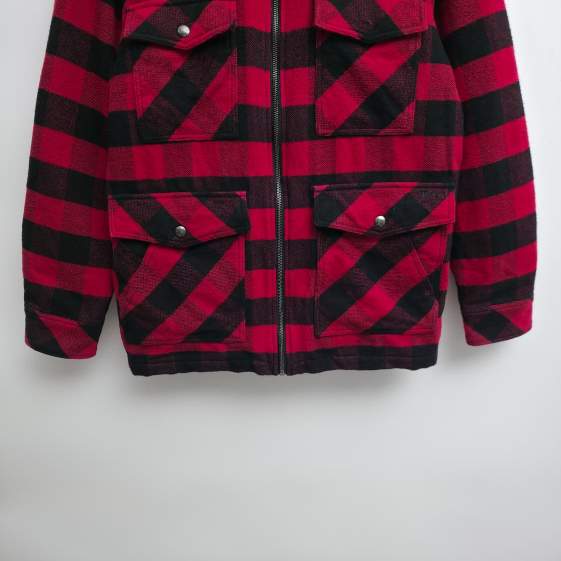 [XL] EVISU 에비수 레드 체크 자켓 상품이미지3