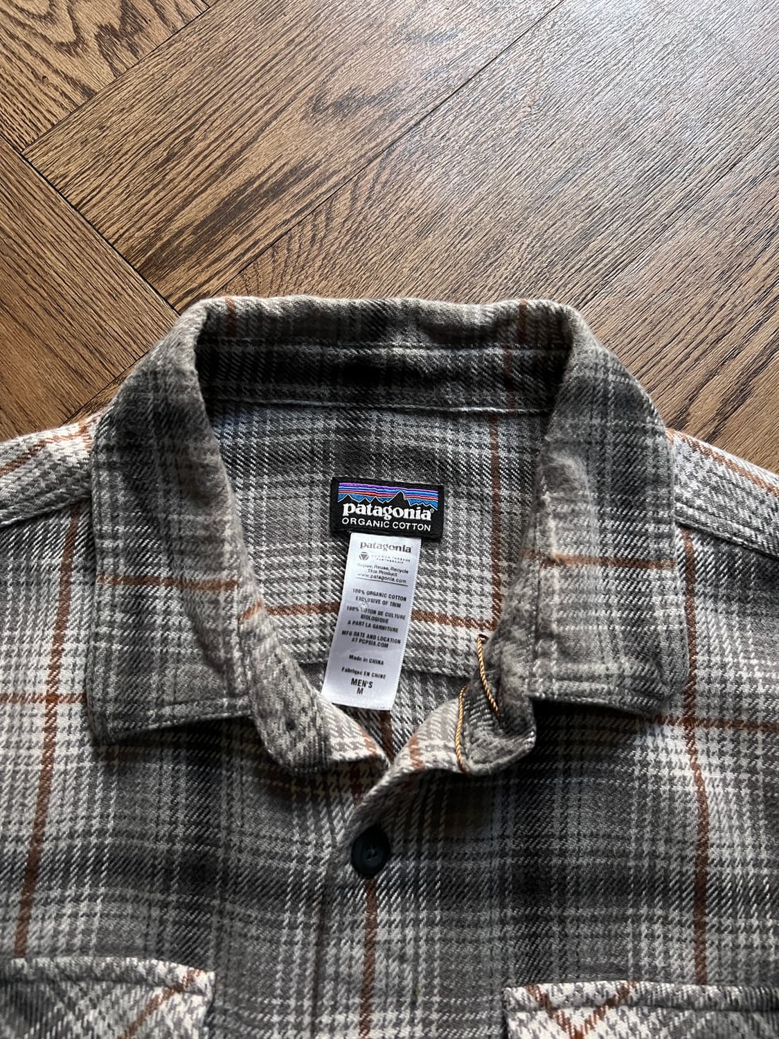 [M]파타고니아 오가닉 코튼 체크 플란넬 셔츠 상품이미지2