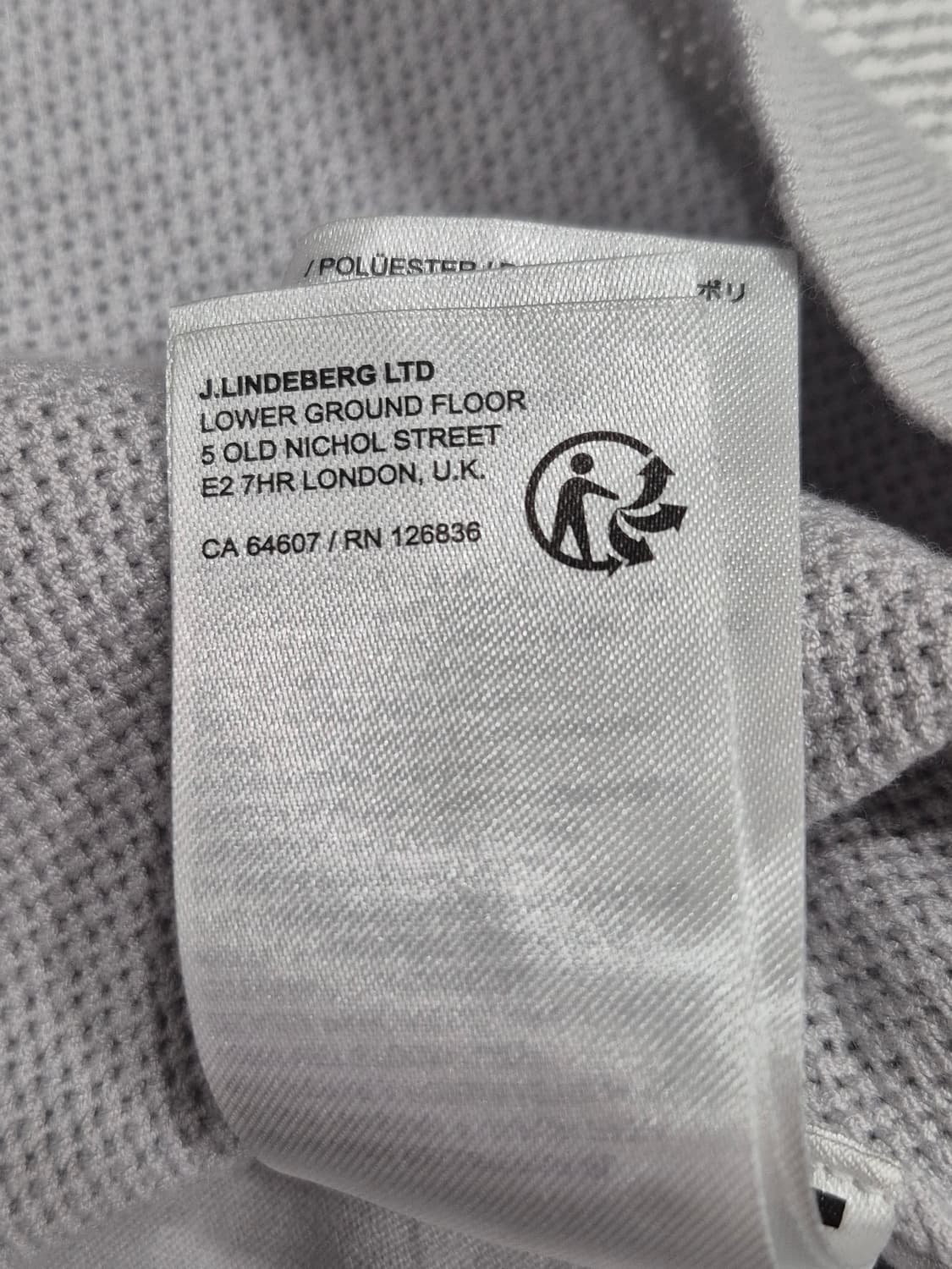 J.Lindeberg 긴팔 하프넥 풀오버 미드 레이어 골프 티셔츠 상품이미지7