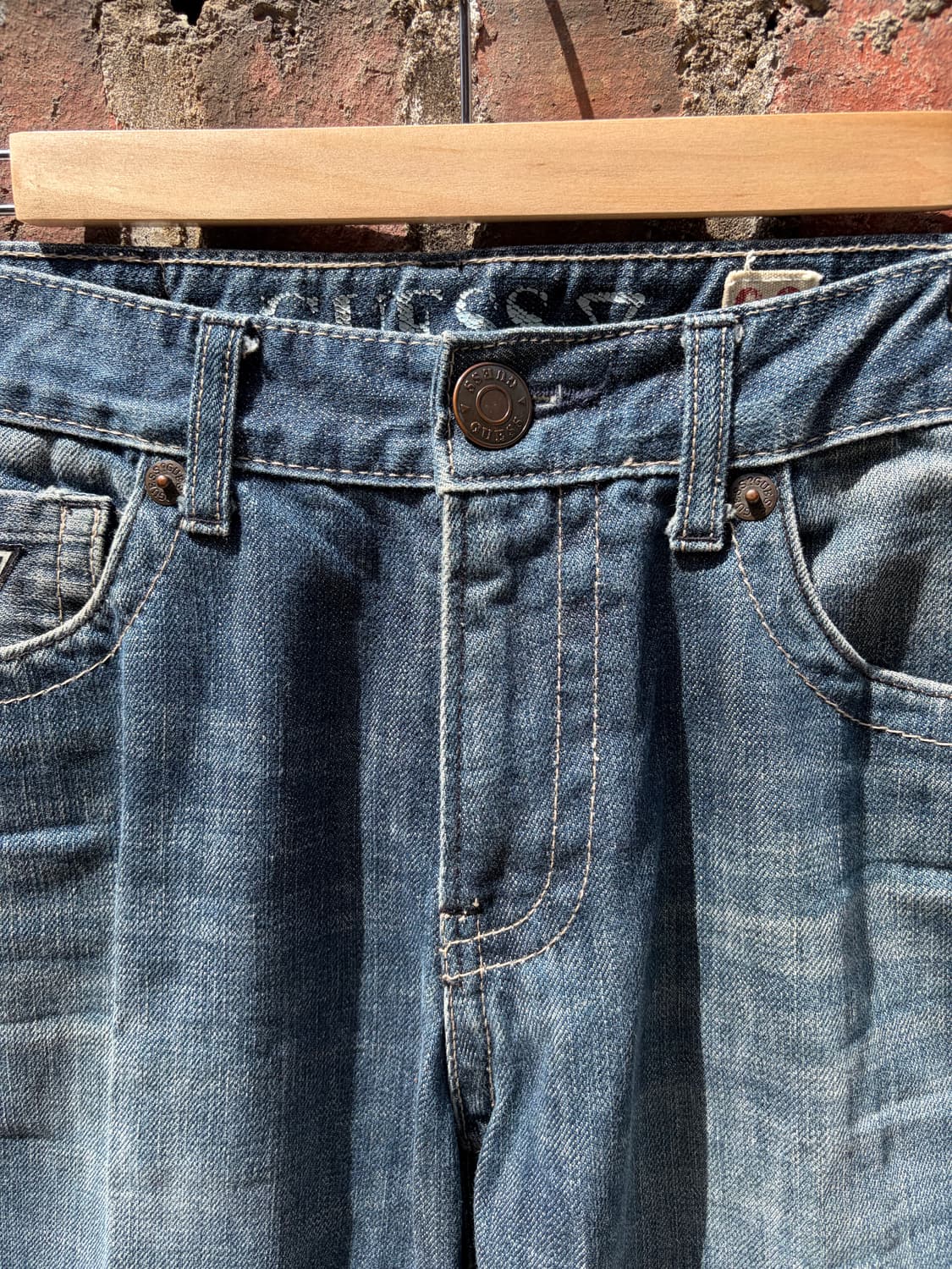 GUESS 빈티지 워시드 데님 팬츠 30  상품이미지7
