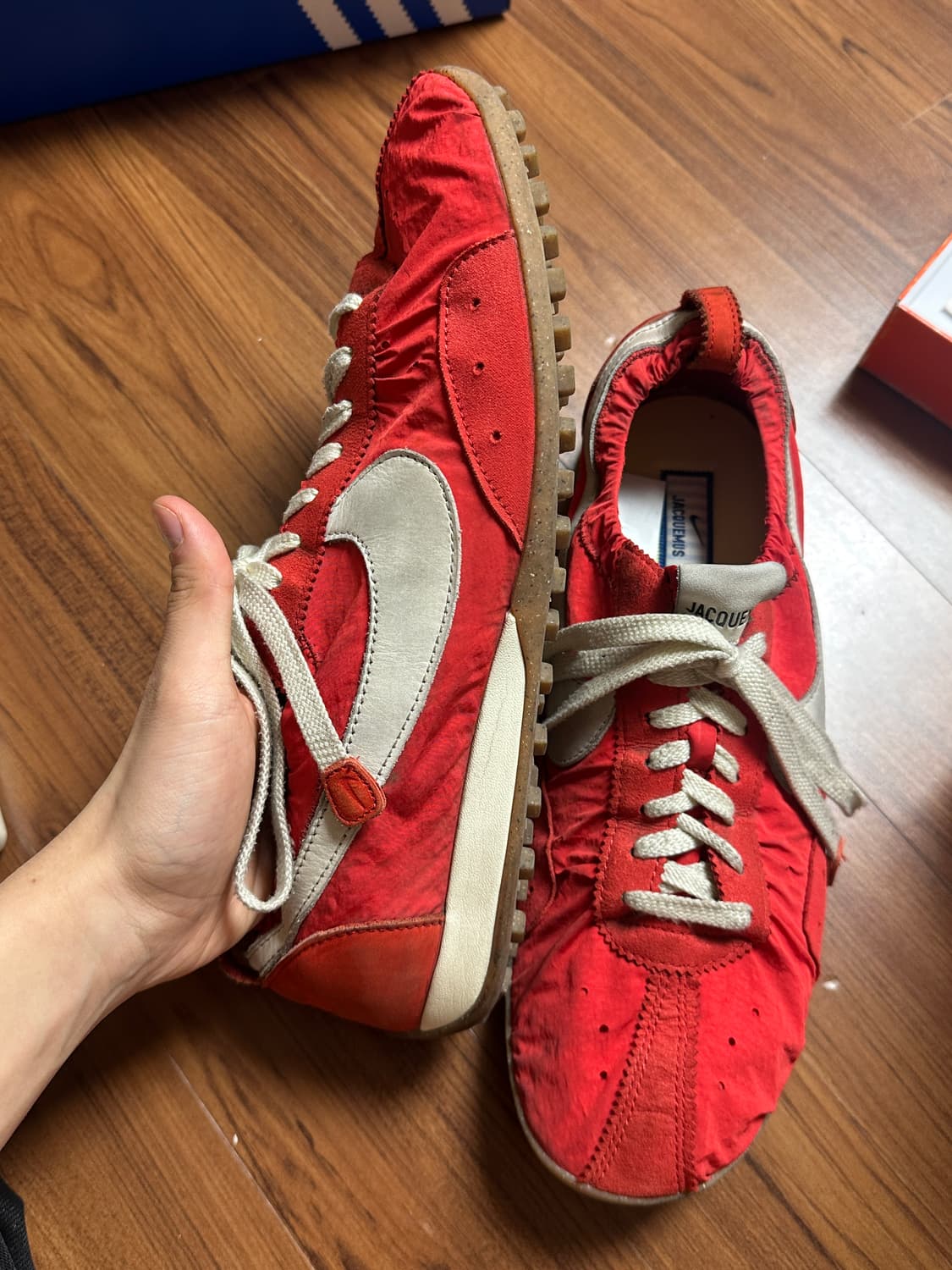 나이키 자크뮈스 문슈즈 레드 45사이즈 w295 상품이미지4