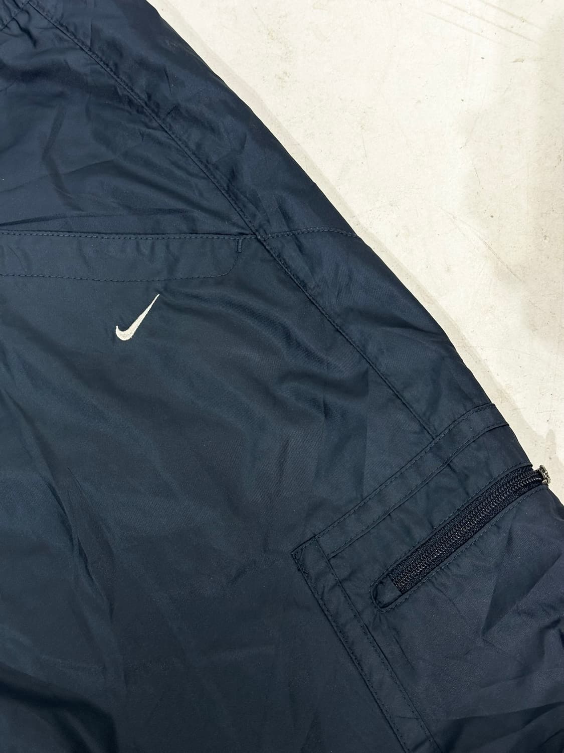나이키 00s 네이비 스몰 스우시 힙합 댄스 트랙 팬츠 추리닝 바지 L 상품이미지6