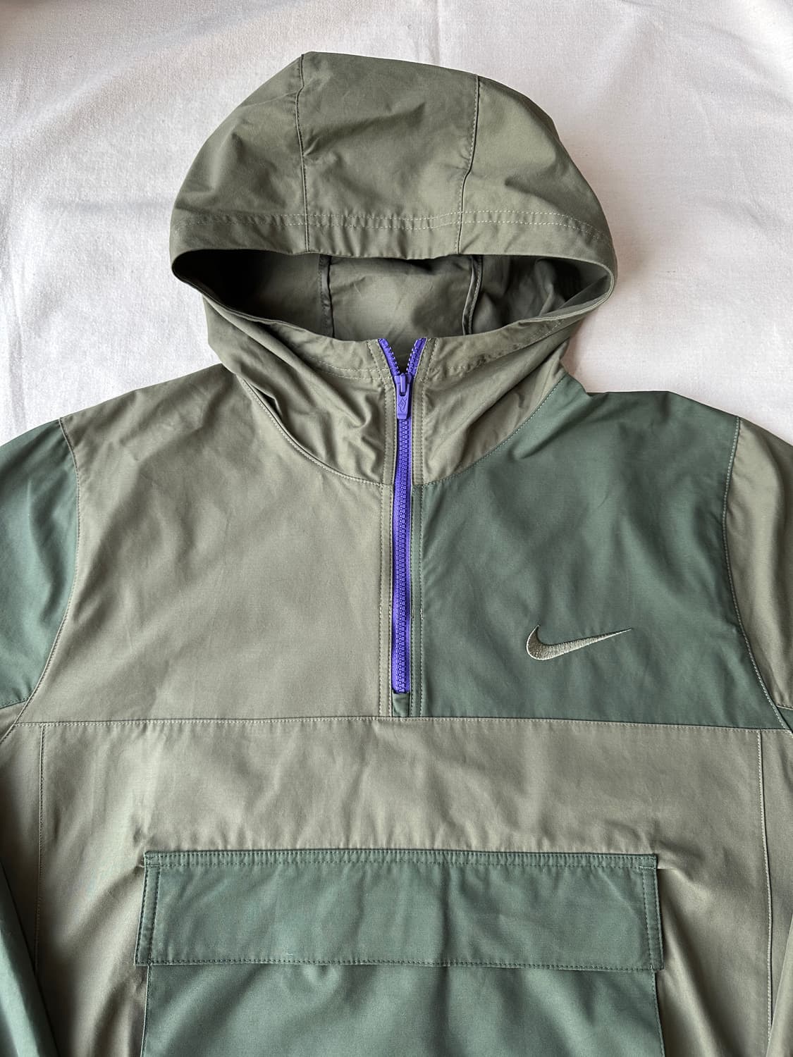 나이키 올리브그린 우븐 아노락 바람막이 2XL 상품이미지2