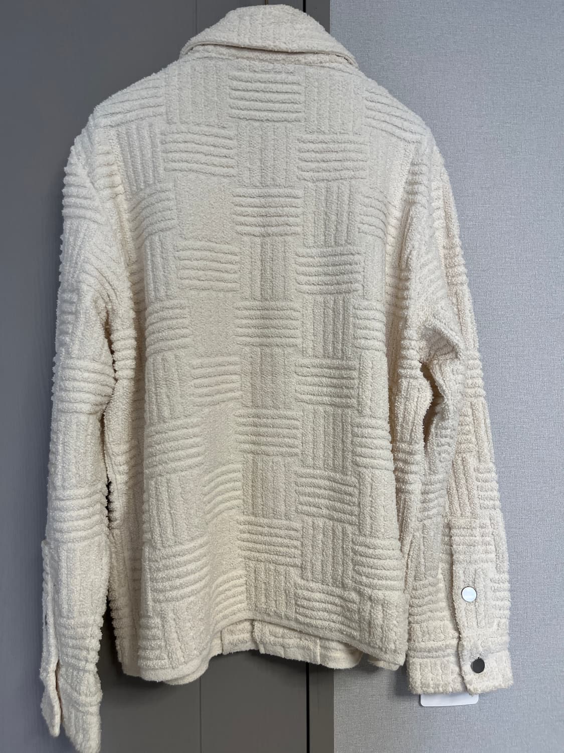 보테가베네타 자카드 타월 니트 자켓 상품이미지5