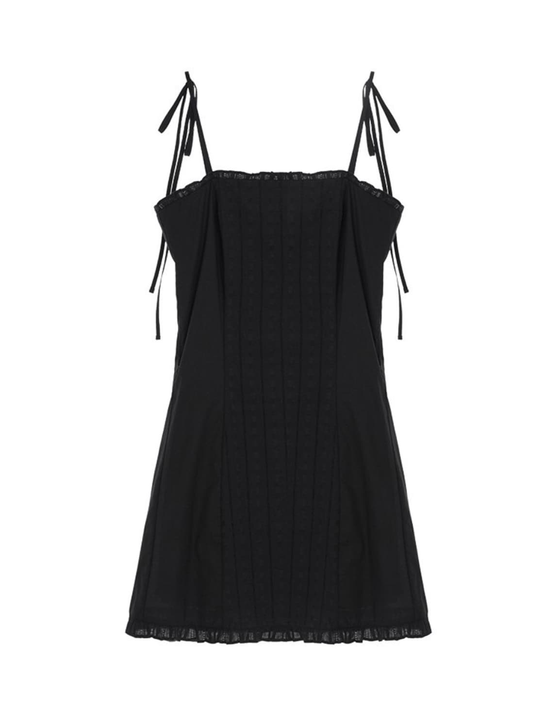 낫유어로즈 레이스 프릴 미니 드레스 S 상품이미지2