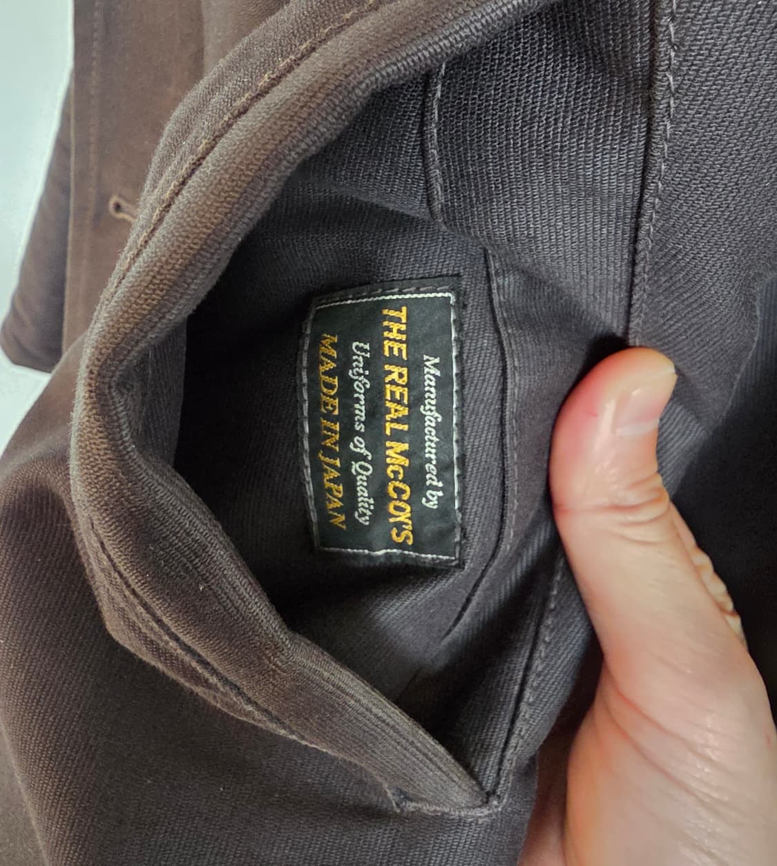 리얼맥코이 덱자켓 38 상품이미지3