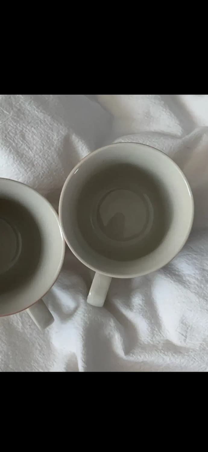 빈티지 산고 피치머그 2개  상품이미지4