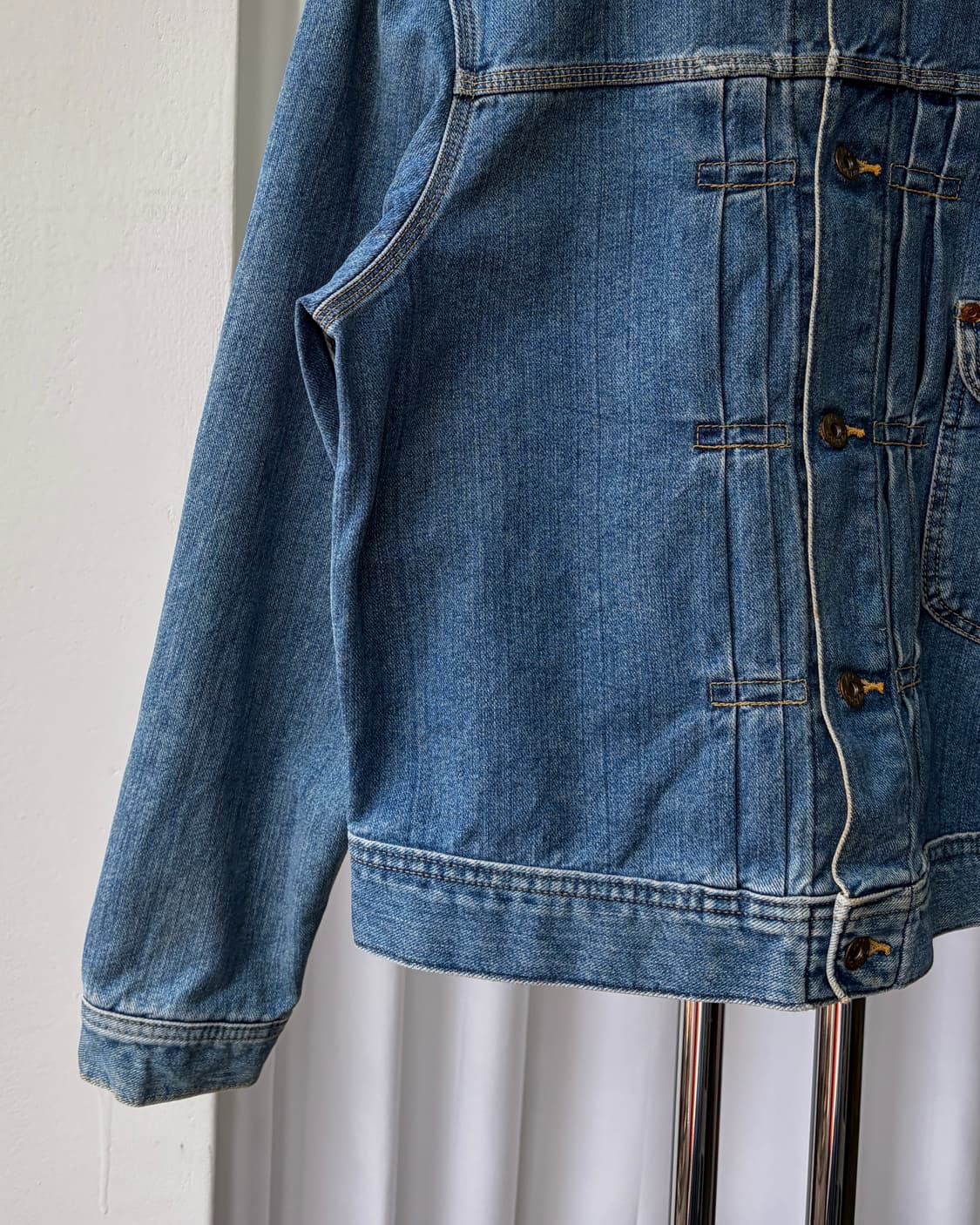 [S]Lee 리 90s JPN 0401 카우보이 1세대 데님 트러커 자켓 상품이미지6
