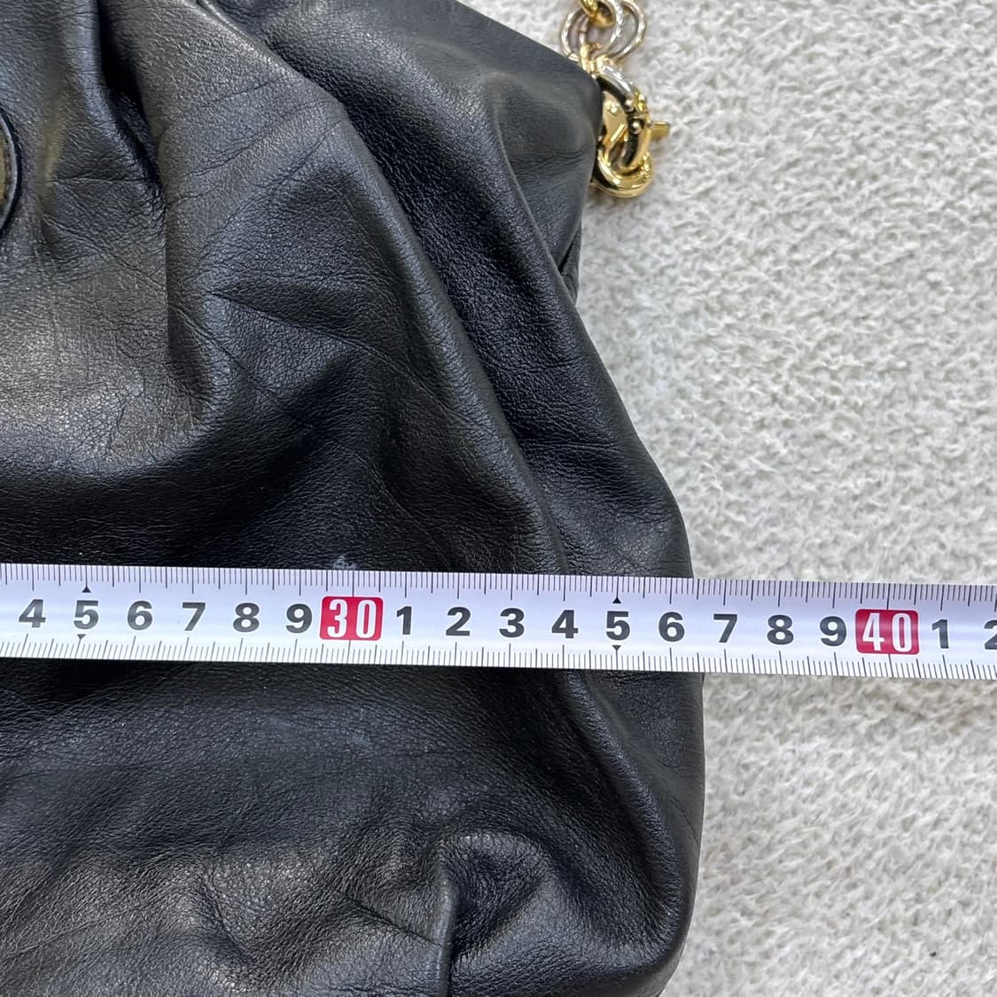 실측확인 메트로시티 가죽 숄더백 0408E2 상품이미지5