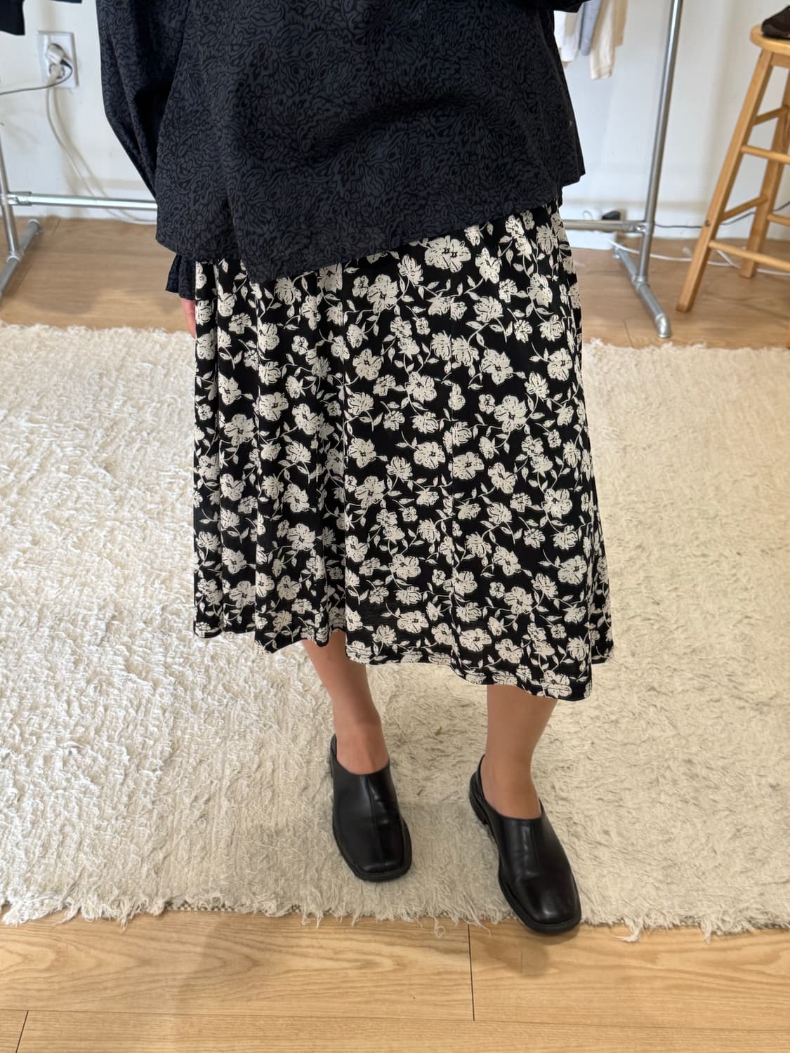 Vintage flower skirt 상품이미지2