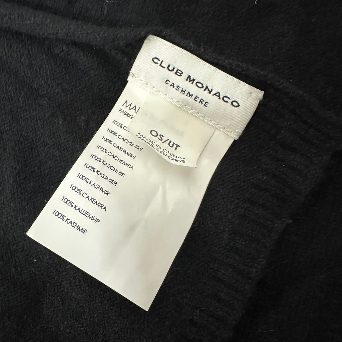 클럽모나코 캐시미어 머플러 상품이미지2