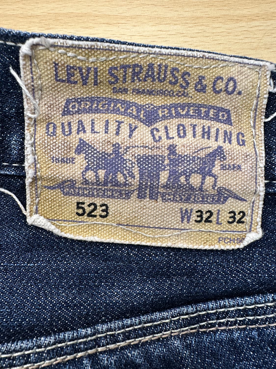 리바이스 523 스트레이트 청바지 W32 L32 상품이미지6