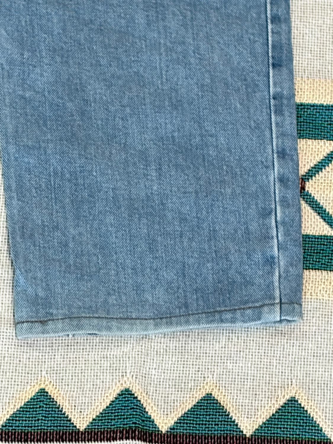 제팬 밥슨 901 루즈 테이퍼드 연청 데님 팬츠 상품이미지5