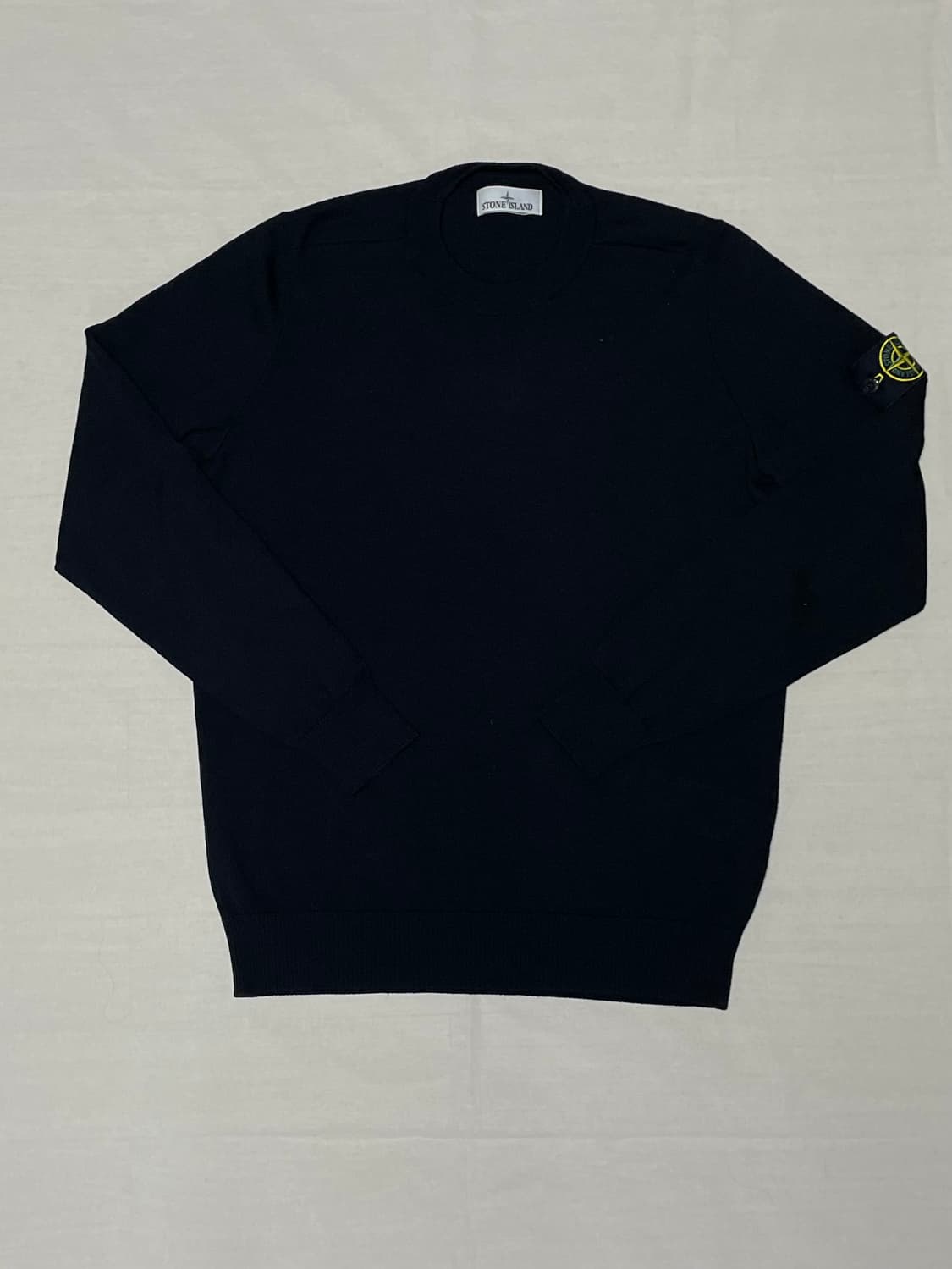 스톤아일랜드 울 니트 블랙 [M] 상품이미지1