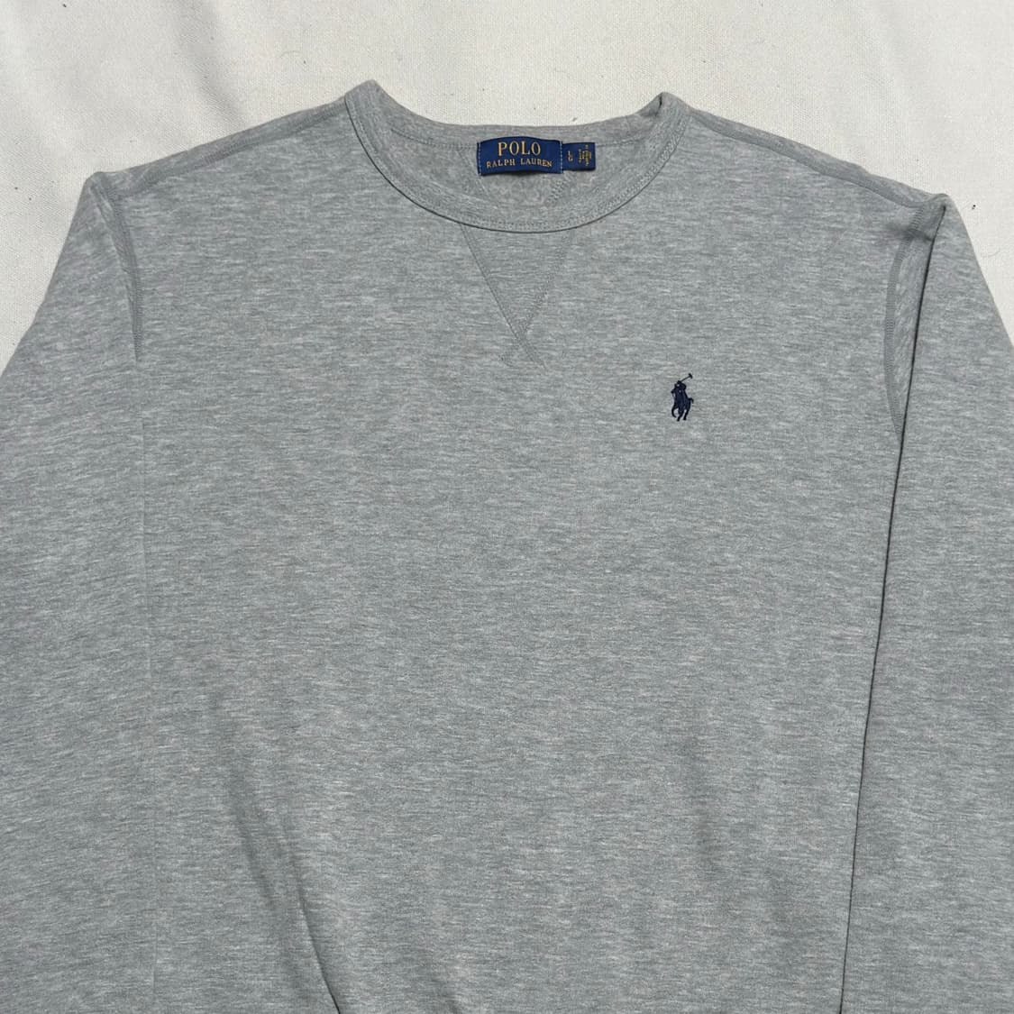 L 폴로랄프로렌 그레이 기모 맨투맨 상품이미지1