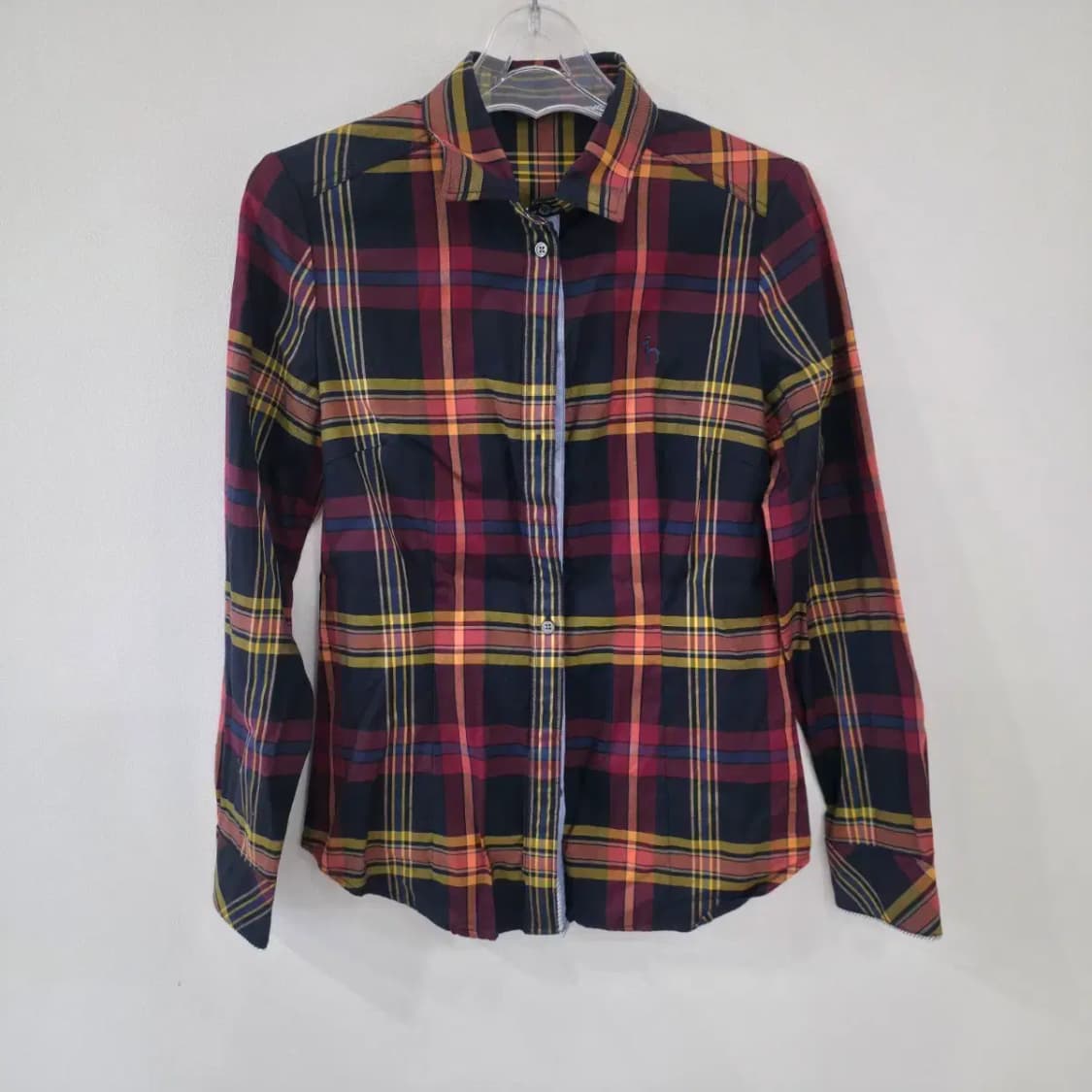 헤지스 여성 체크 셔츠 85 상품이미지1