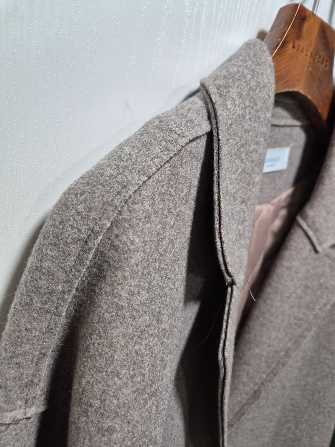 (세일)난닝구. 롱 누빔코트. 모카브라운 상품이미지6