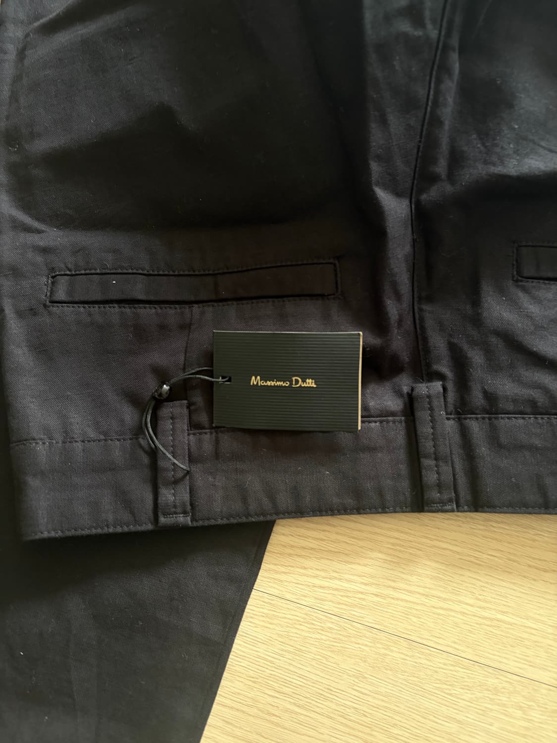 Massimo Dutti cotton/linen trousers 상품이미지3