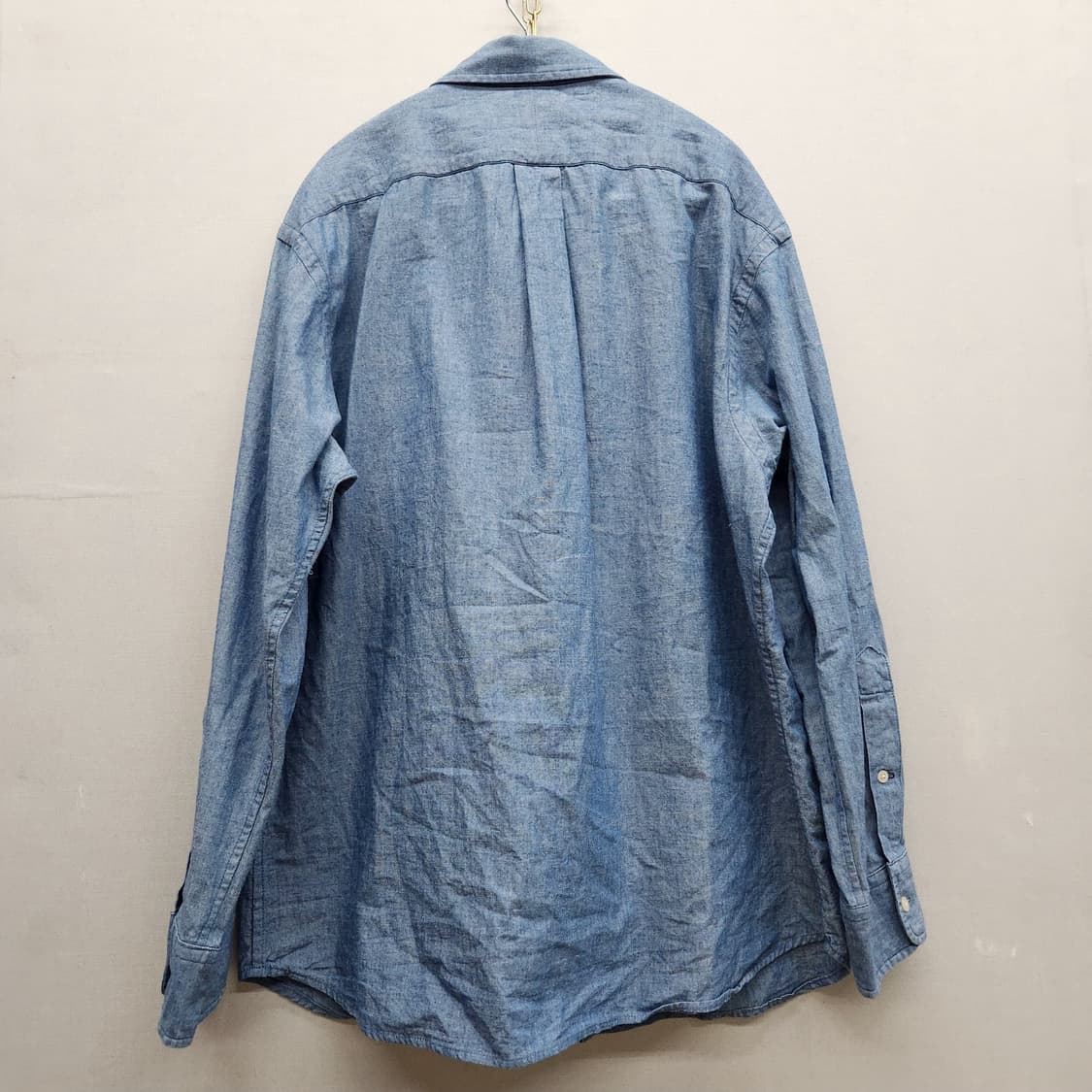 희귀) 폴로 럭비 랄프로렌 샴브레이 셔츠 XL 상품이미지4