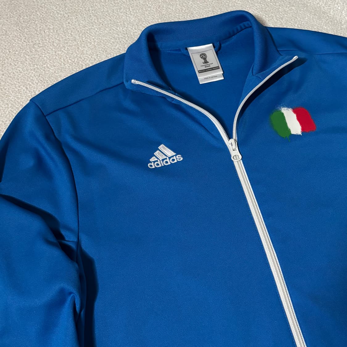 아디다스 이탈리아 블루 트랙탑 져지 상품이미지2