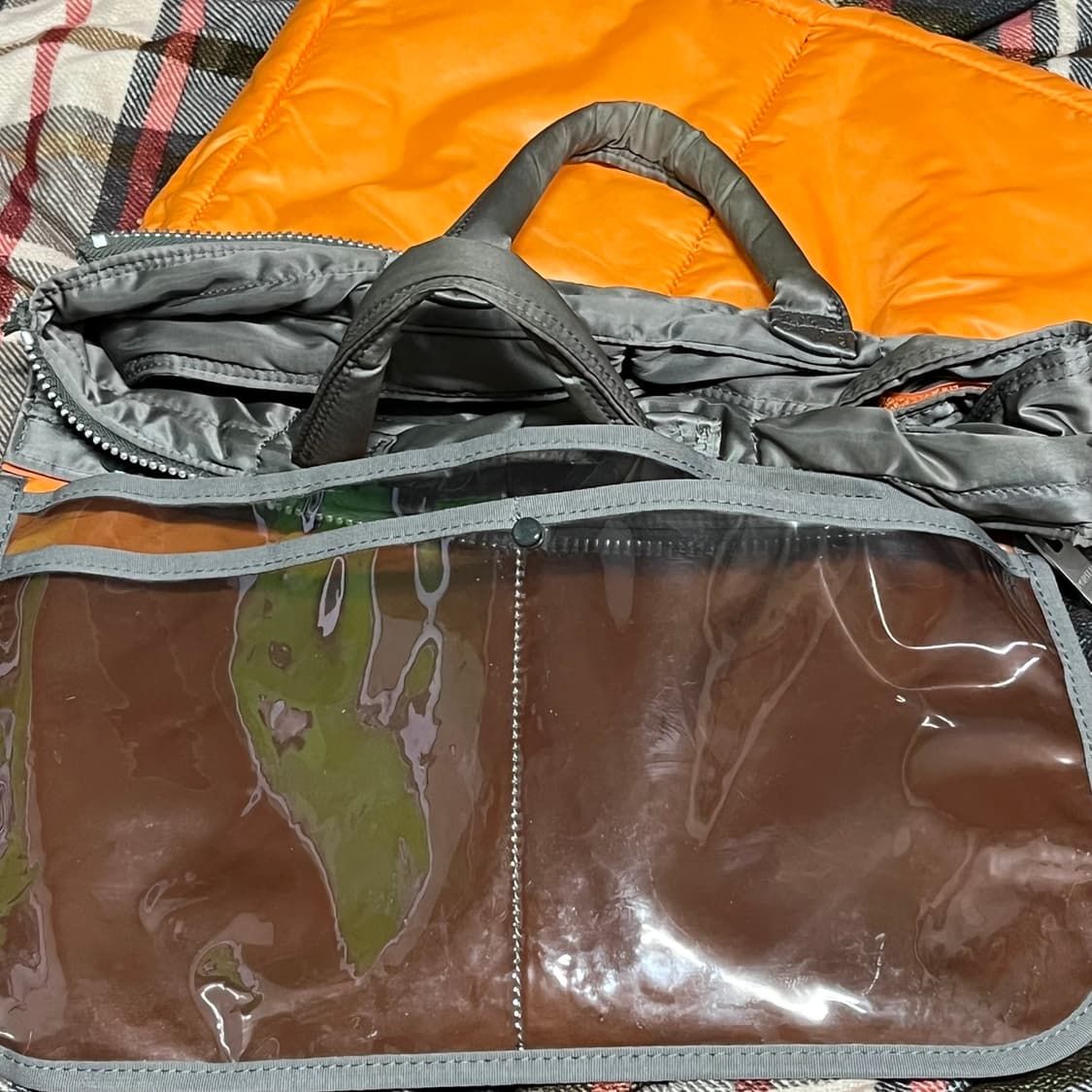 포터 브리프케이스 실버 S 상품이미지5