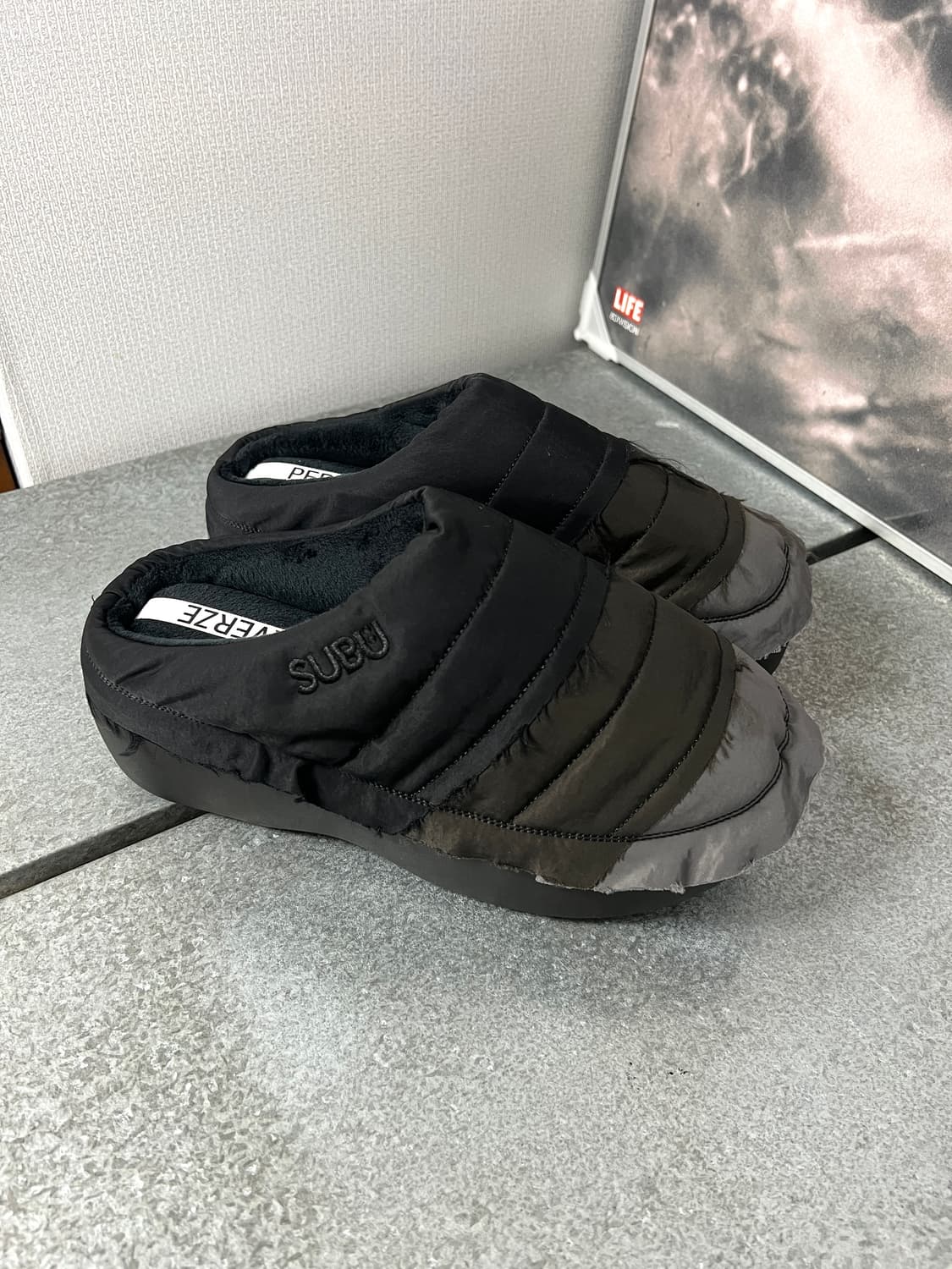 PERVERZE SUBU Step Winter Sandal (Black) 상품이미지4