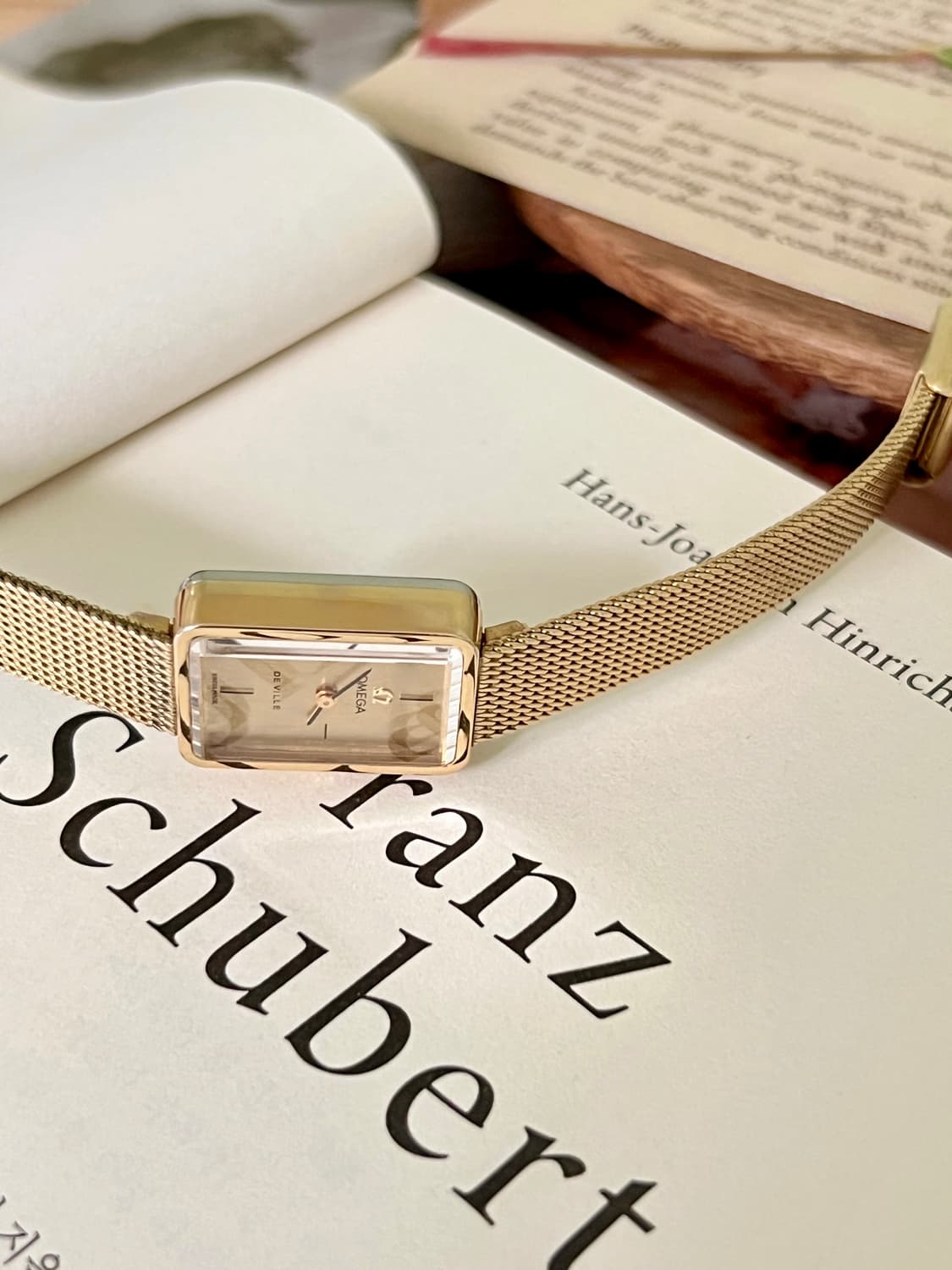 OMEGA 오메가 드빌 에메랄드 컷 수동 시계  상품이미지1