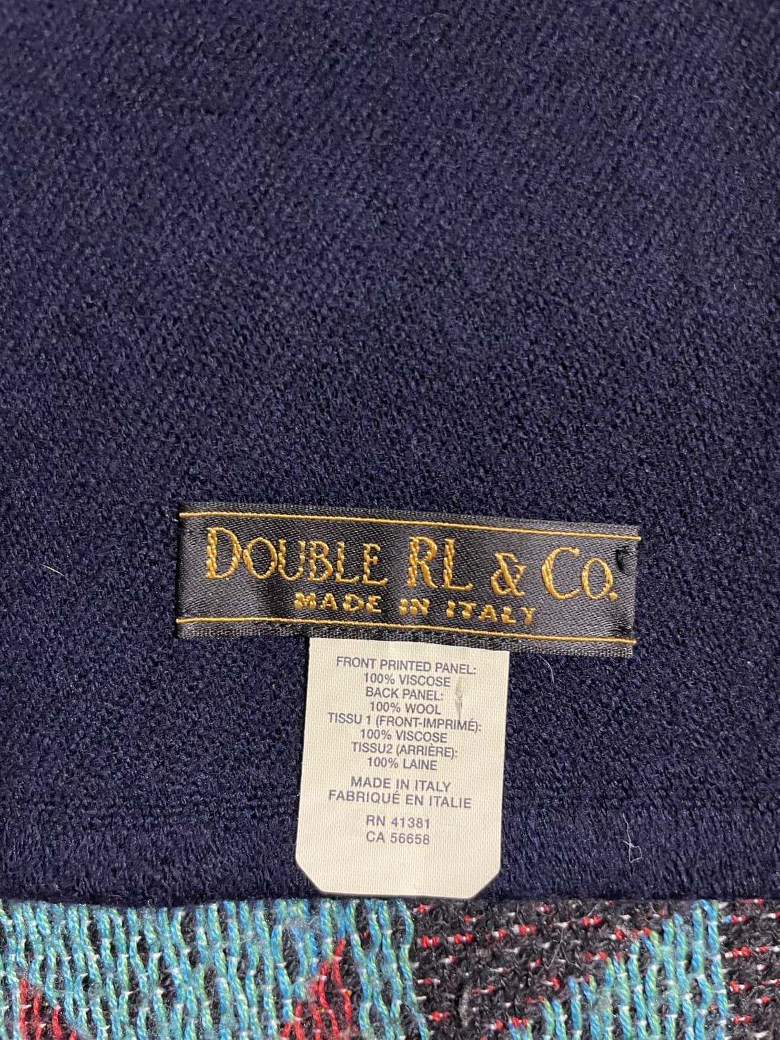 RRL 인디고 도트 머플러 상품이미지4