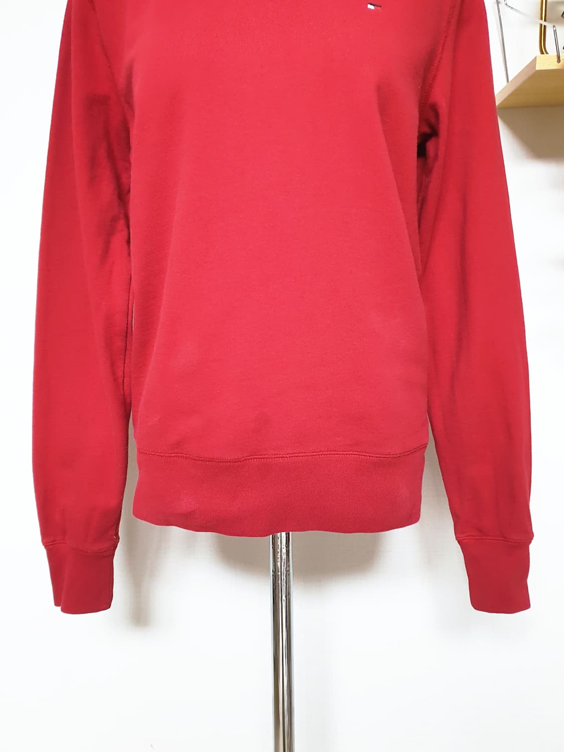 타미힐피거 맨투맨 S 레드 상품이미지3