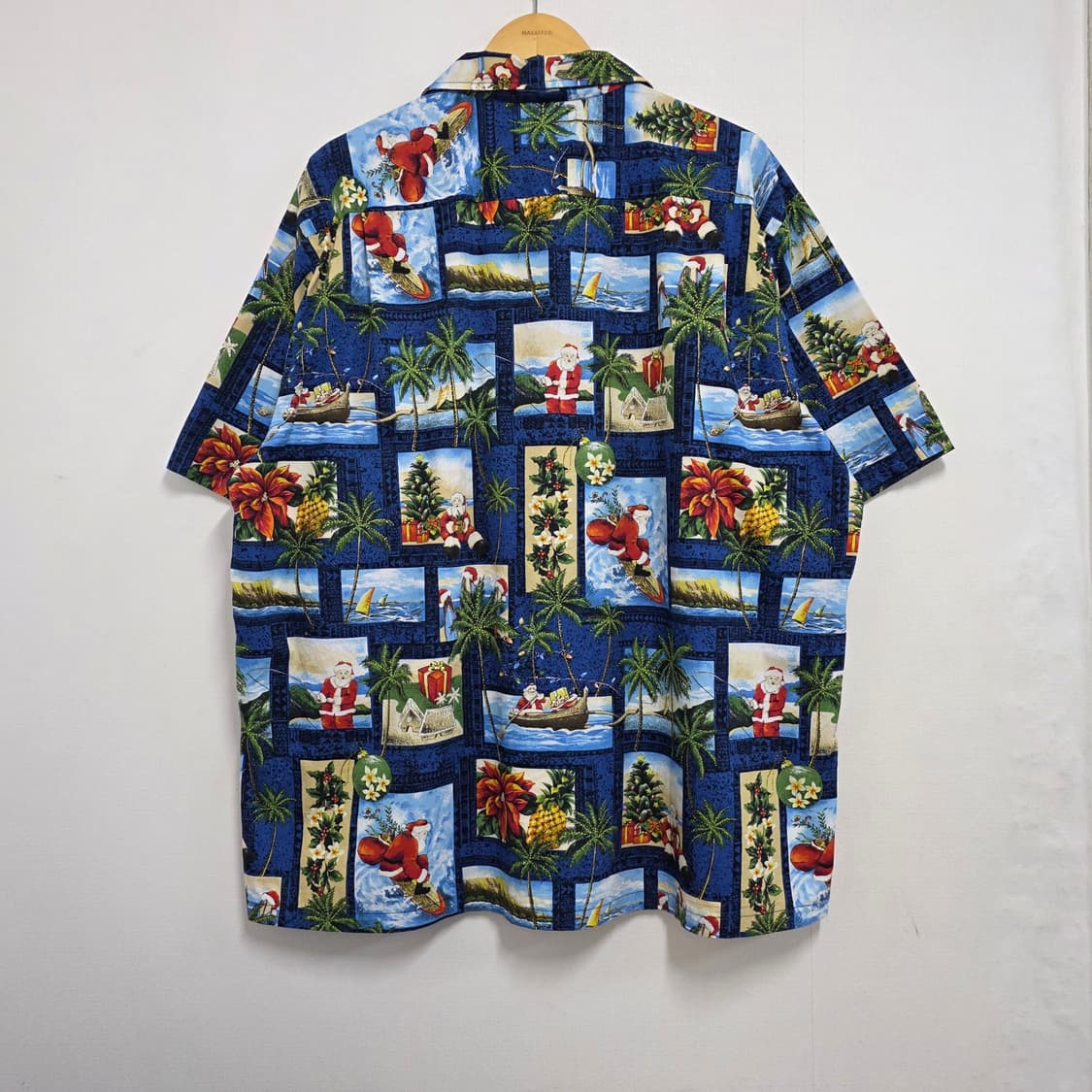 2XL) 80's Blue Hawaii 빈티지 하와이안 셔츠 상품이미지2