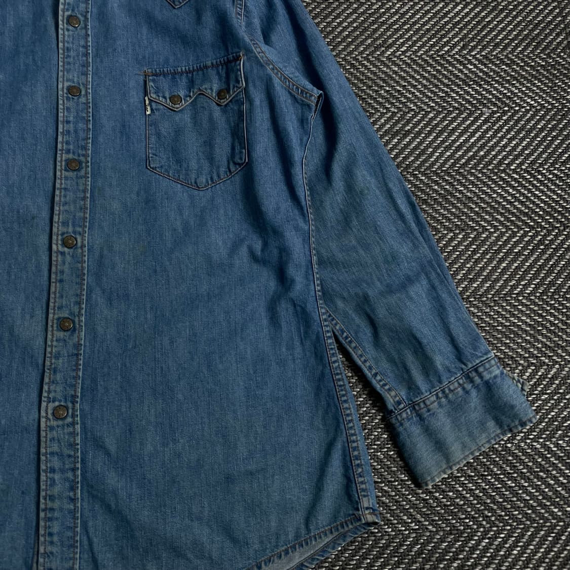 리바이스 빅E 웨스턴 데님 셔츠y 3789 상품이미지3