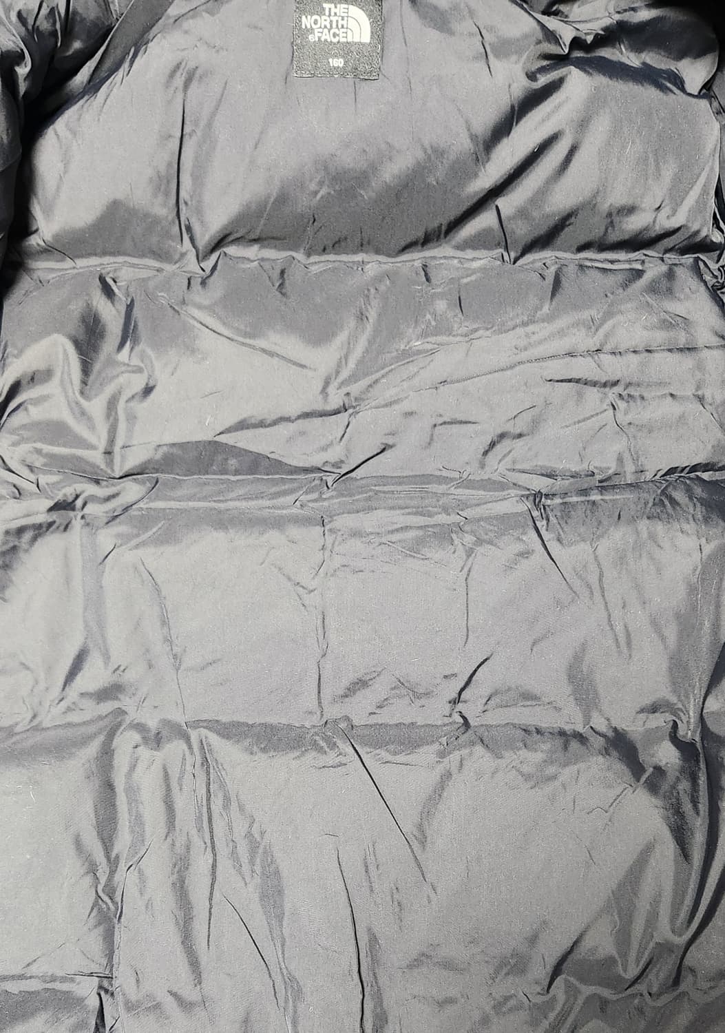 노스페이스 키즈 덕다운롱패딩 160 상품이미지5