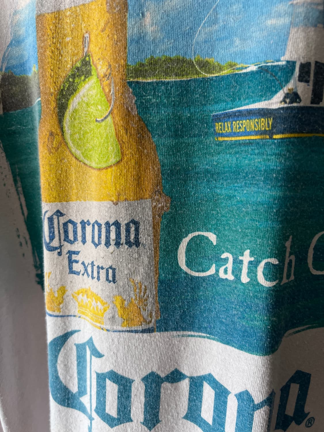 [XL]Corona Extra 코로나 비어 오버핏 티셔츠 상품이미지4