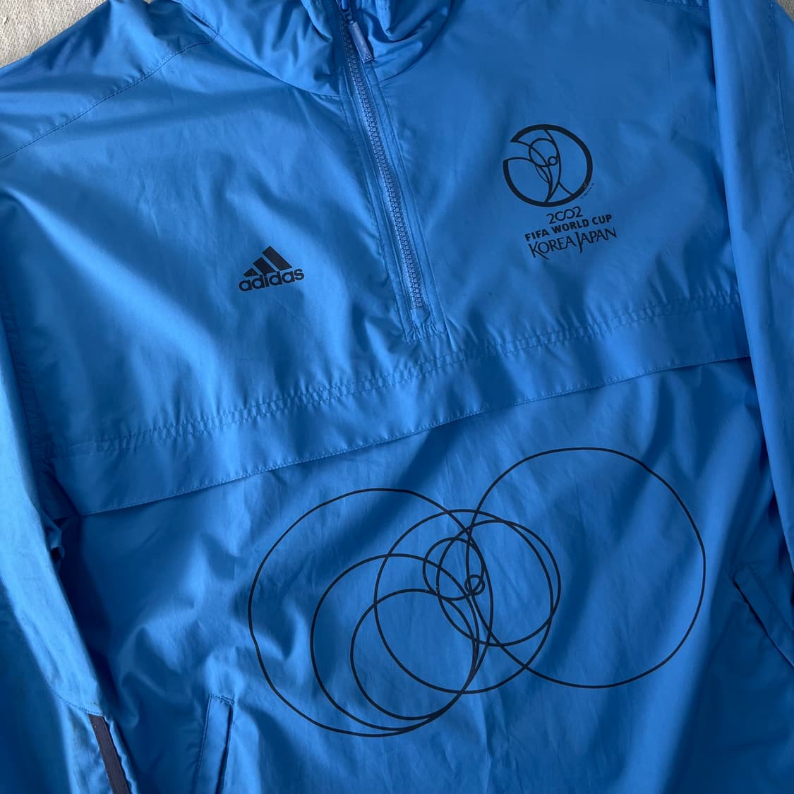 105 아디다스 2002 FIFA 월드컵 코리아 재팬 아노락 자켓 상품이미지2