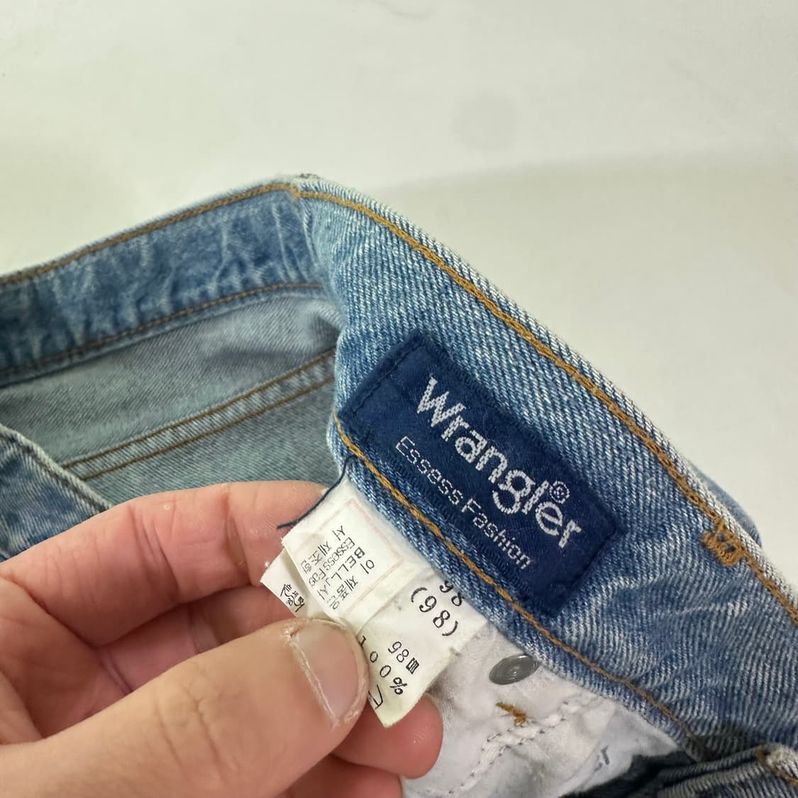 XXL 렝글러 레귤러핏 헤비데님 청바지 데님팬츠 상품이미지6