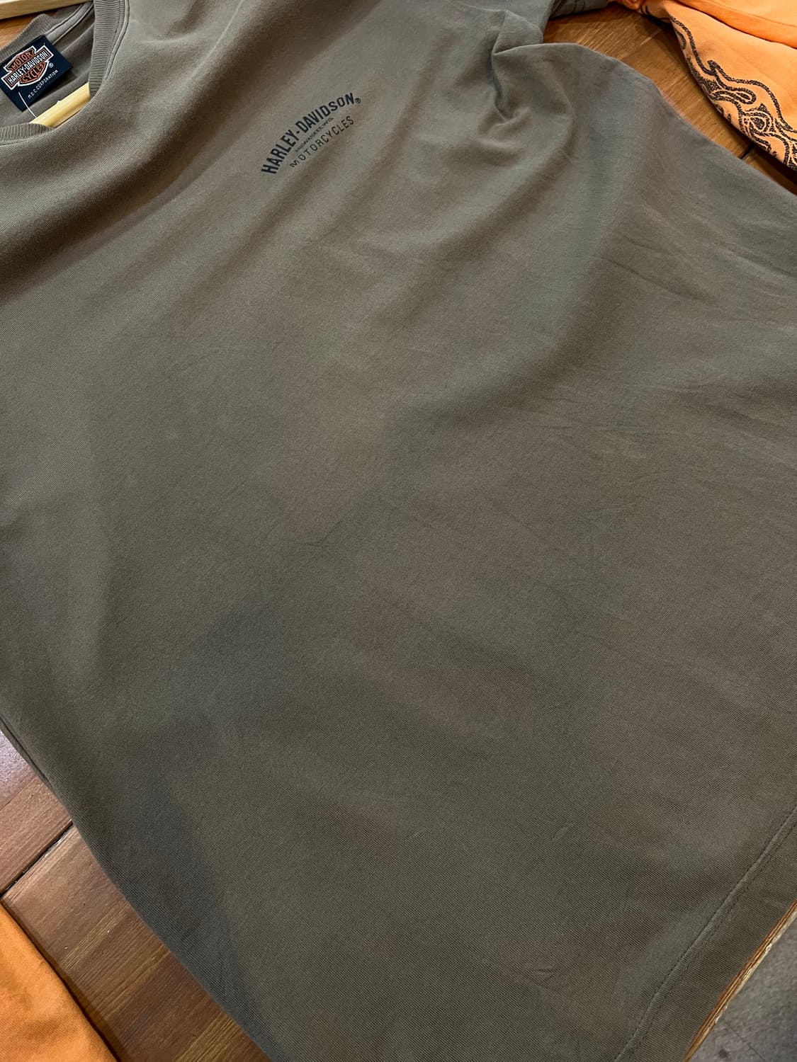 할리 데이비슨 프린팅 롱 슬리브 상품이미지5