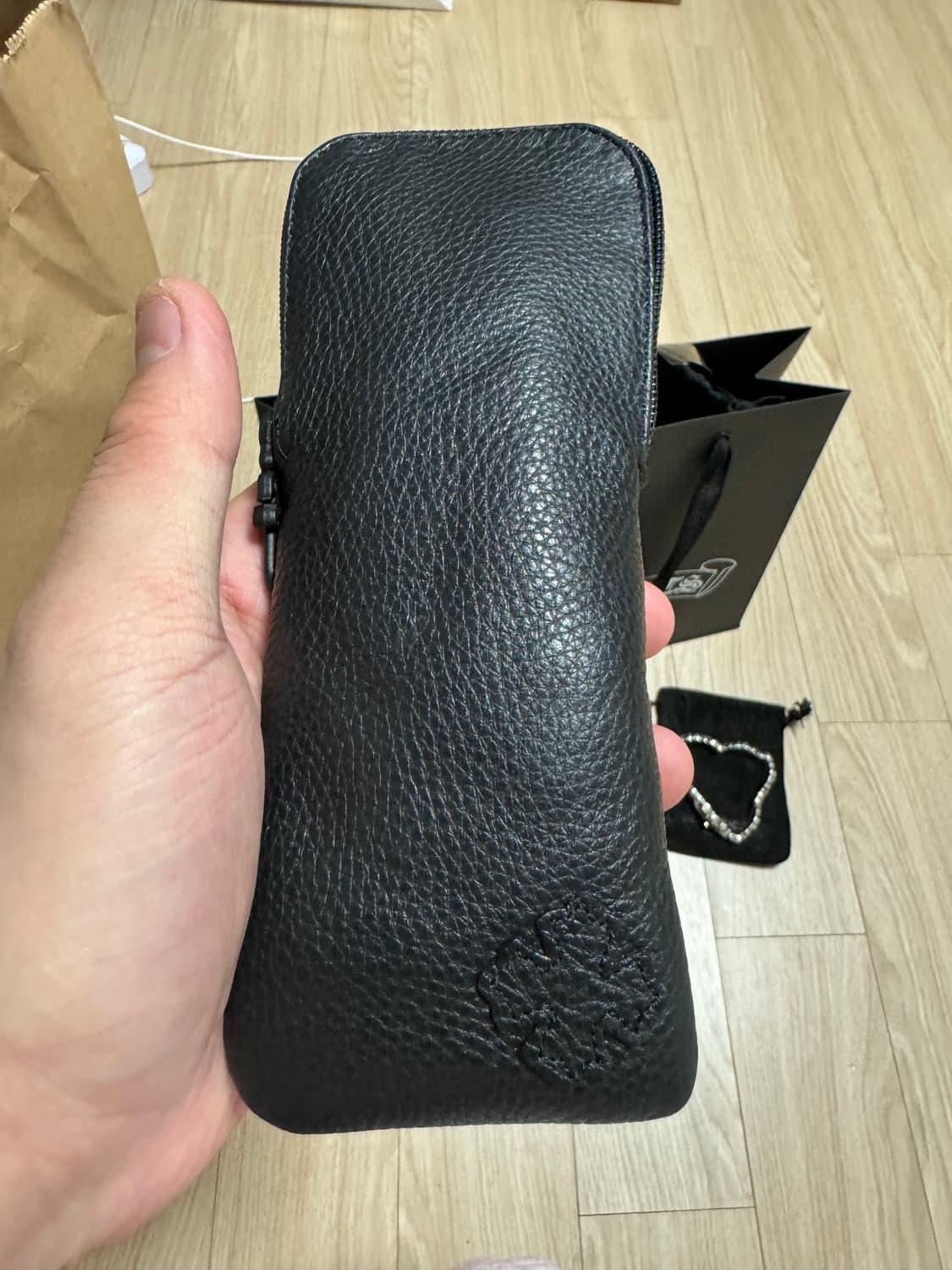 크롬하츠 안경 콕스 어커 블랙 18k 골드 플레이트 상품이미지7