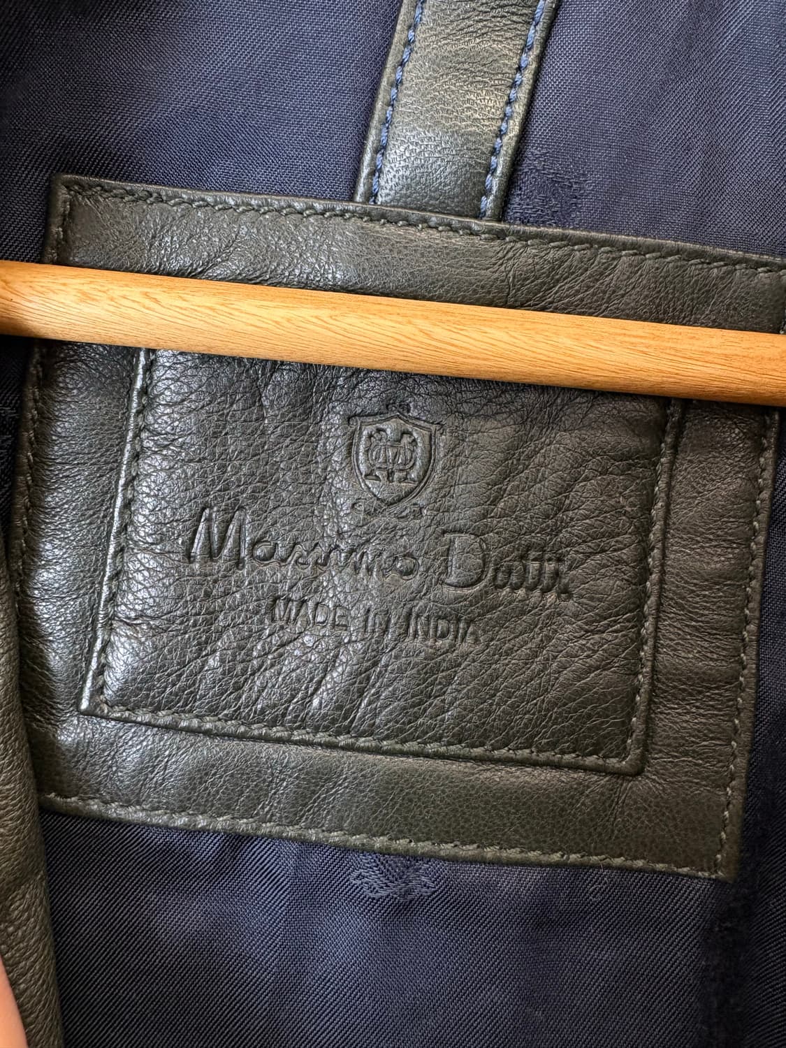 마시모두띠 양가죽 자켓 다크 그린 상품이미지8