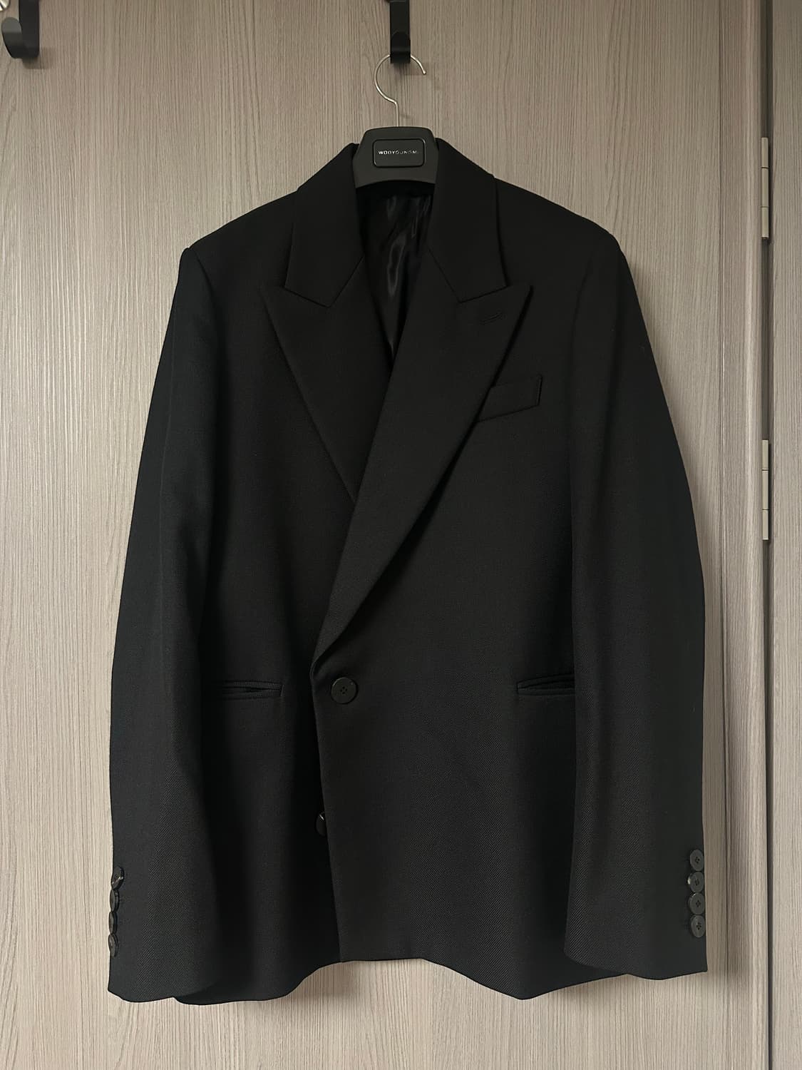 (국매유일매물, 해외수출용 명작) 우영미 20fw 피크드라펠 블레이저 상품이미지2