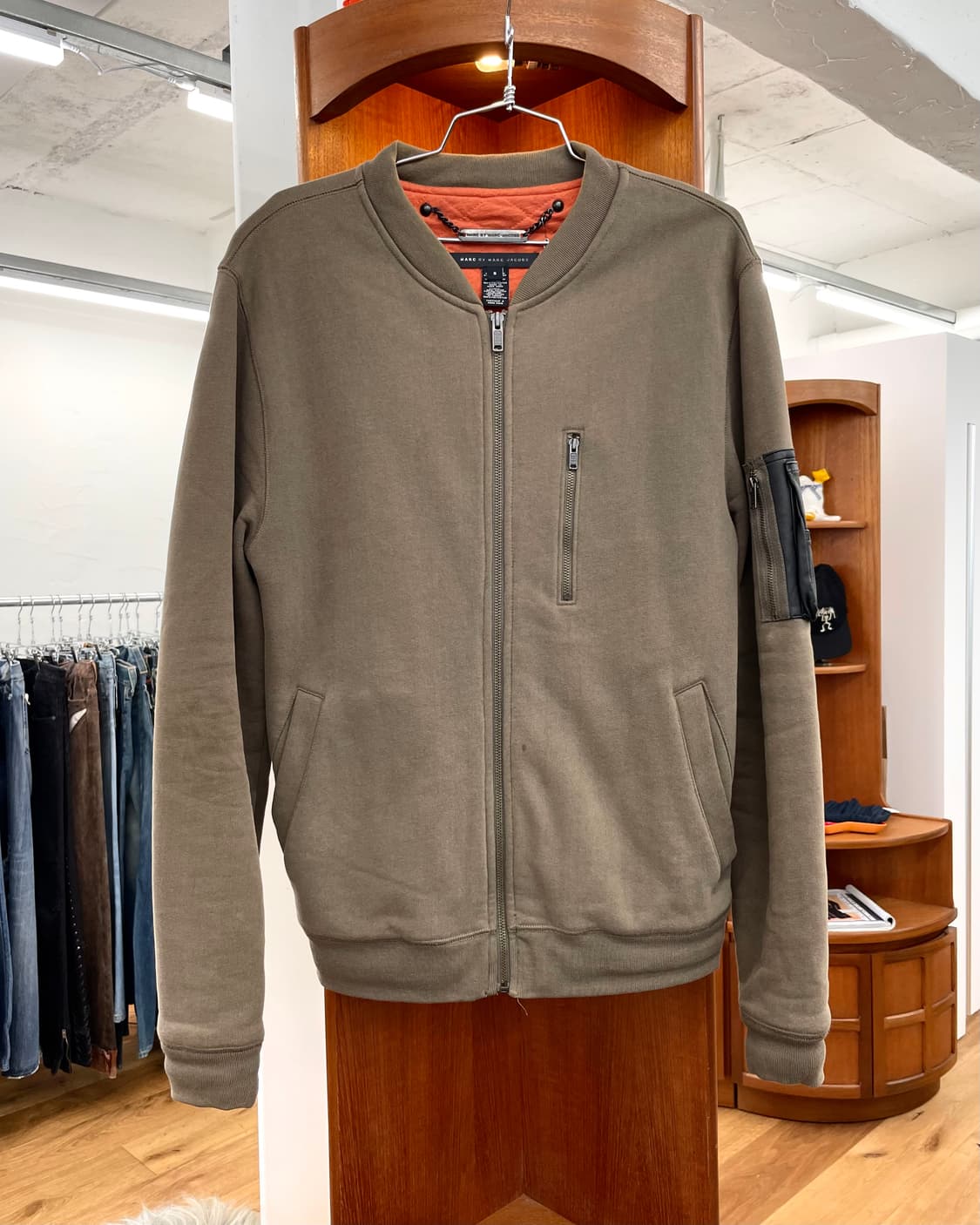 [S] 마크제이콥스 스웨트 봄버 자켓 상품이미지5