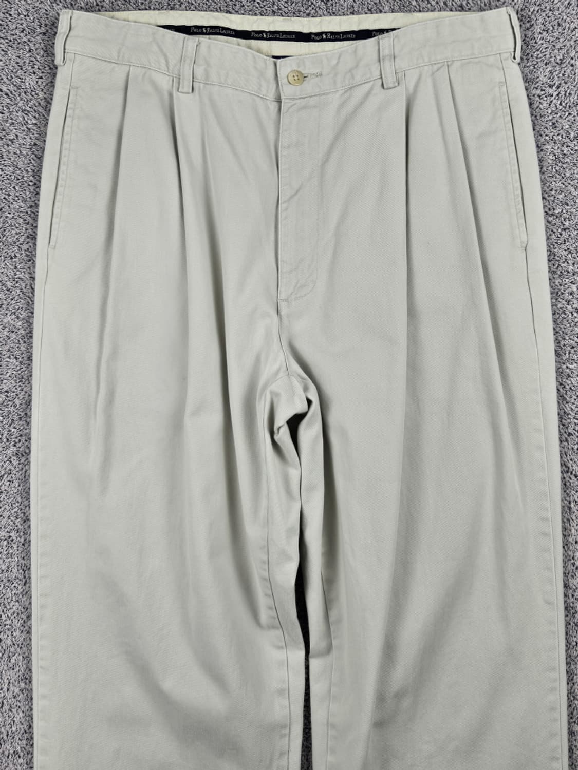 폴로랄프로렌 투턱 롤업 화이트 치노 팬츠 ( 36" ) / 10230 상품이미지5
