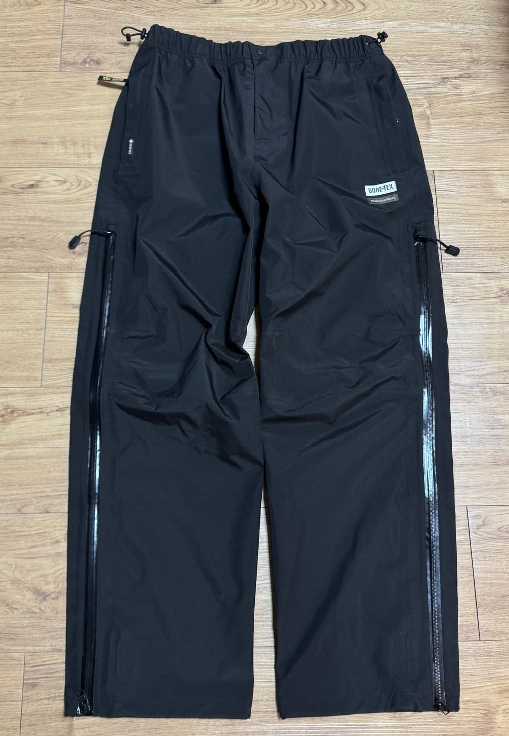 [L]디스이즈네버댓 고어텍스 3L 웨더 팬츠 블랙 상품이미지1