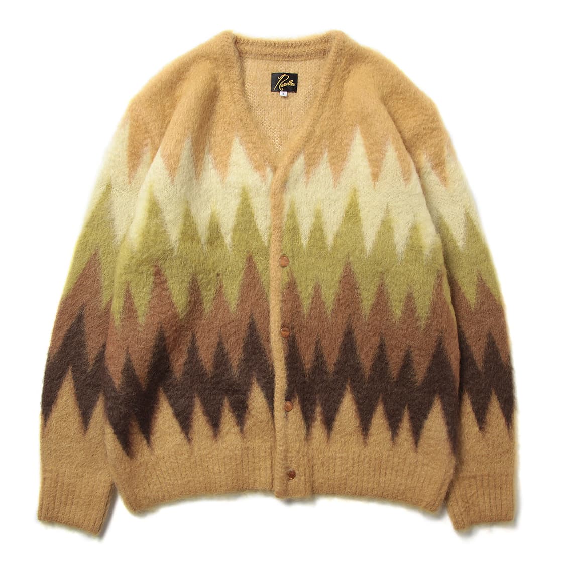 니들스 Needles 모헤어 가디건 지그재그 L 상품이미지1