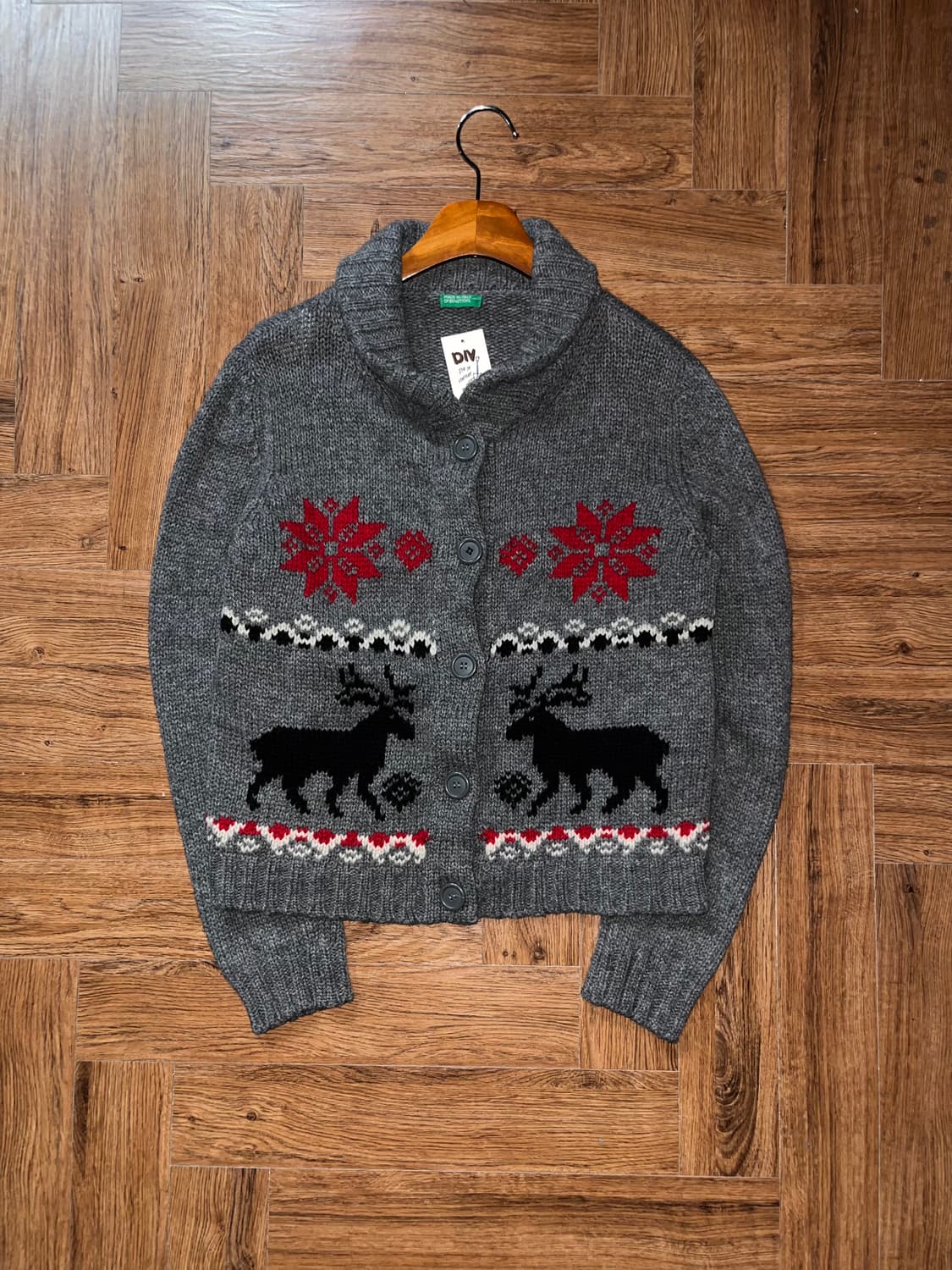 빈티지 모 니트 가디건 상품이미지4