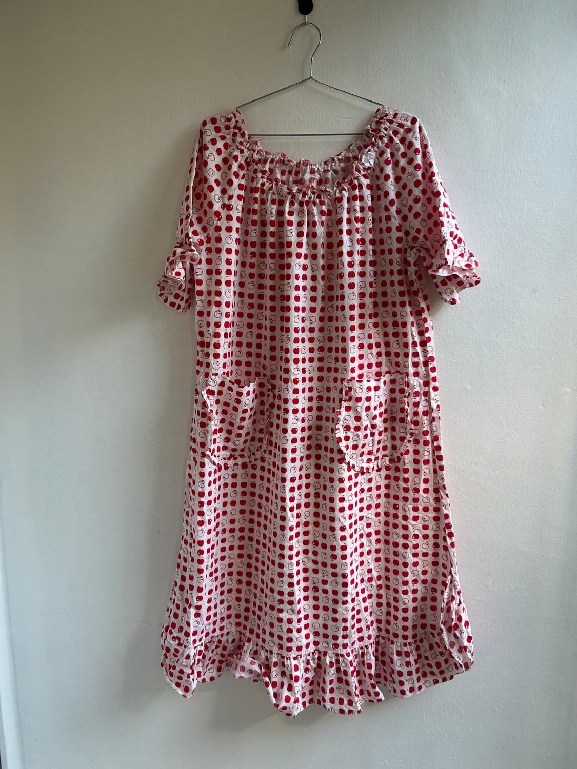 사과 잠옷 원피스  상품이미지1