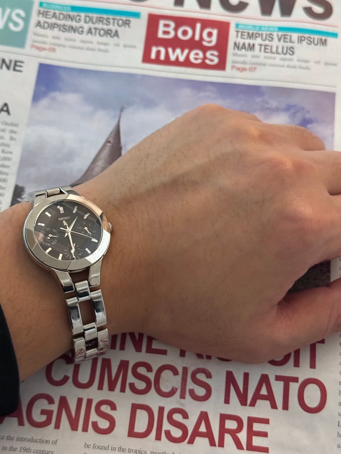 세이코 Seiko lk 루키아 블랙 레이디스 상품이미지4