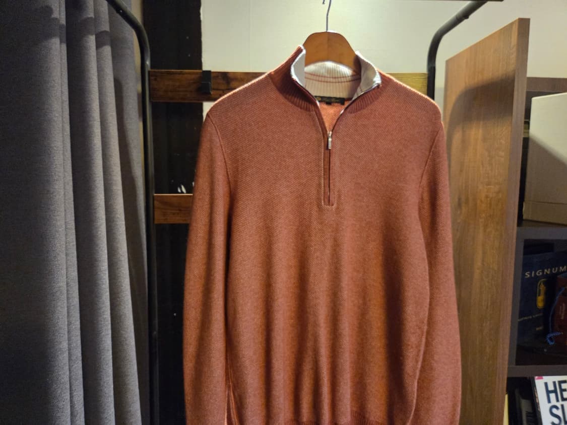 로로피아나 캐시미어 짚업니트 상품이미지1