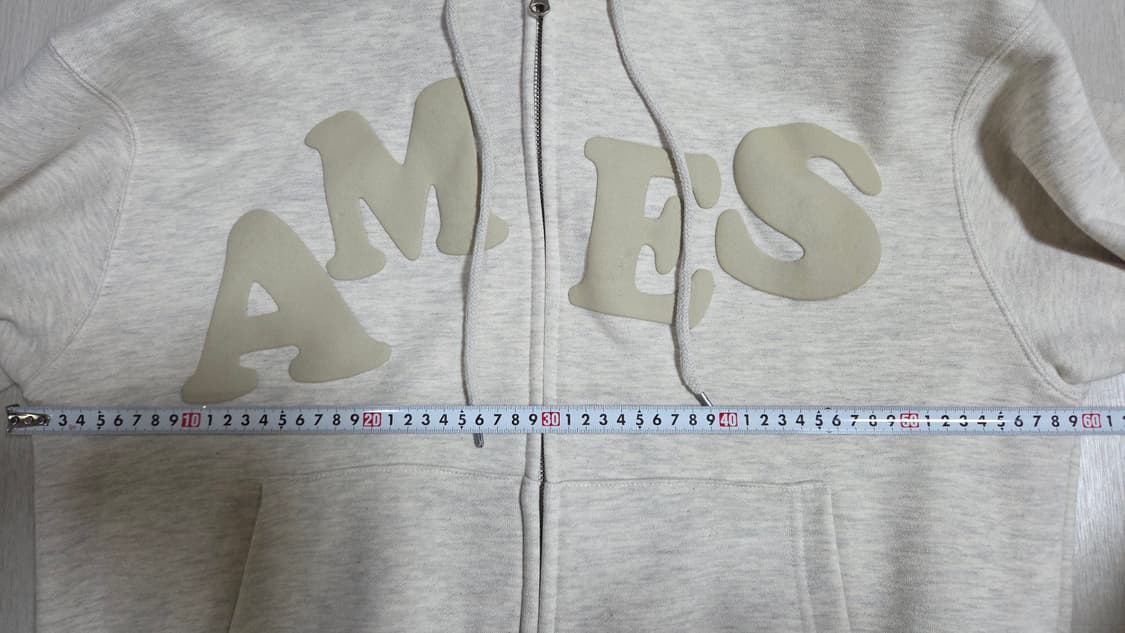 (착샷) 아메스 월드와이드 후드 집업 오트밀 상품이미지7