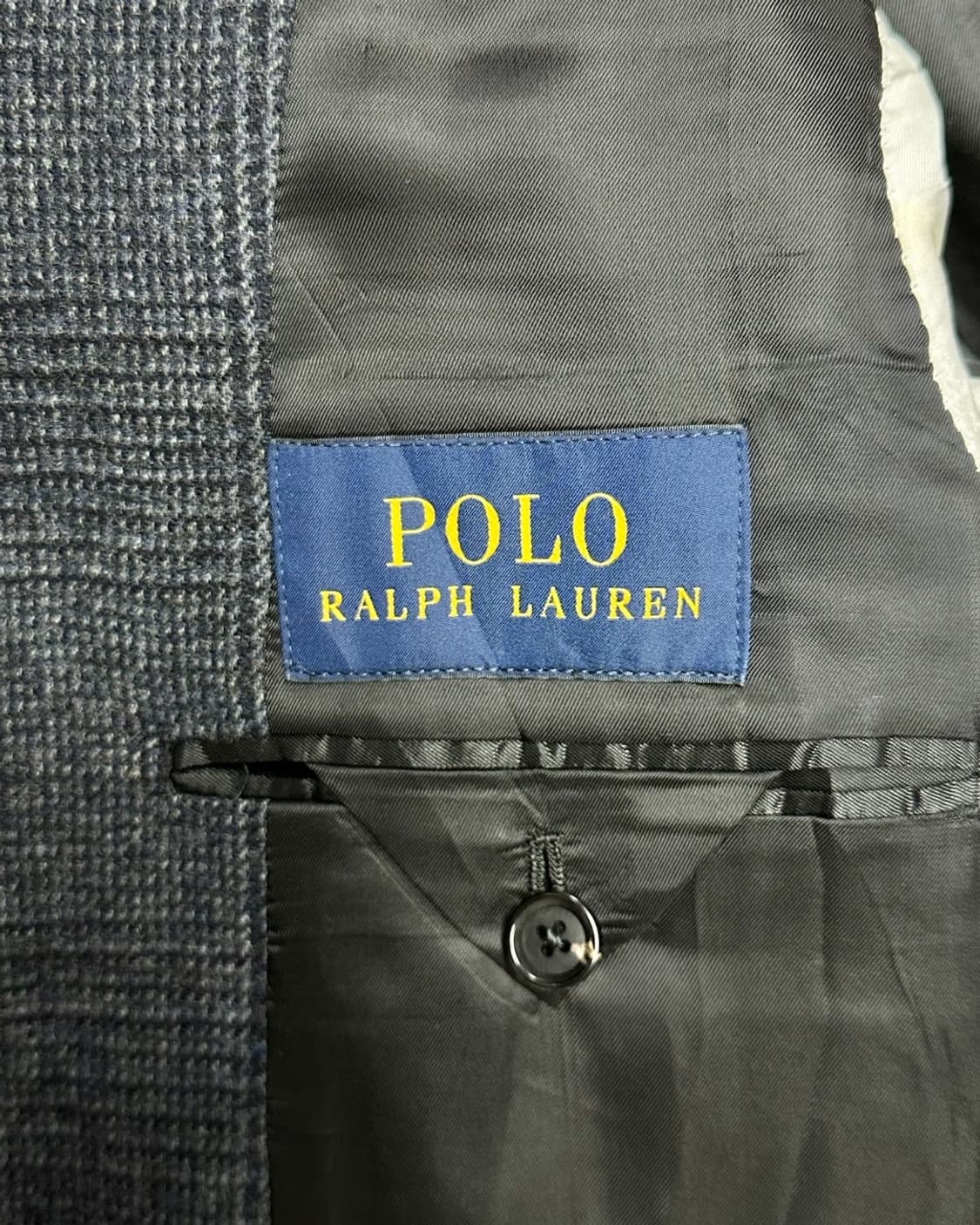 폴로 랄프로렌 울 체크 싱글자켓 상품이미지4