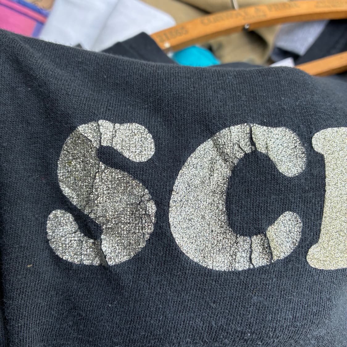 80’s SCHMOO Glitter Print Tee 상품이미지5
